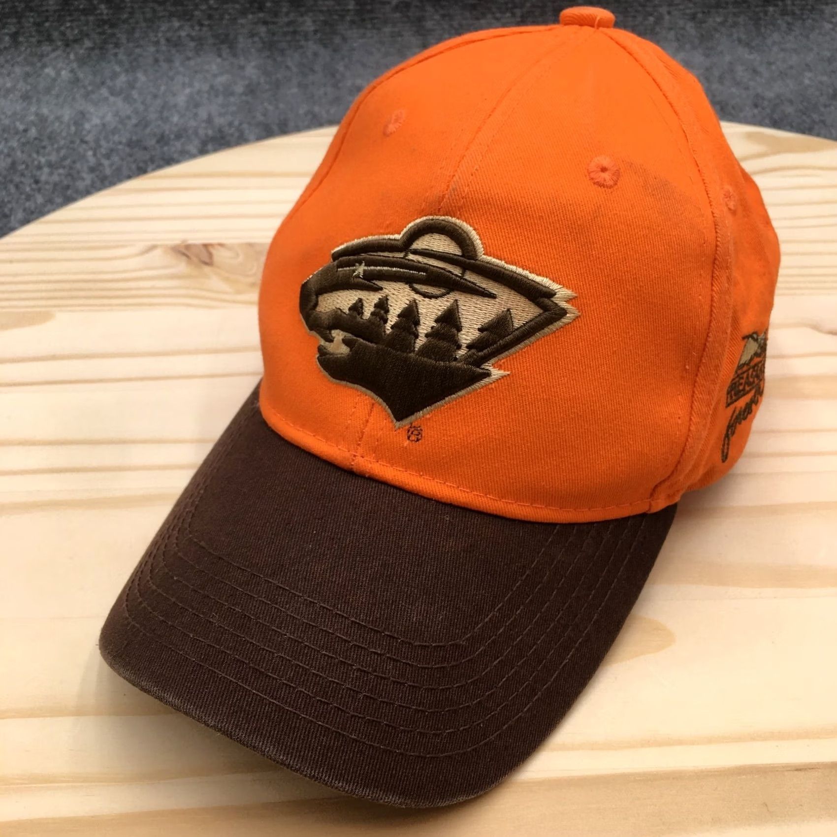 Vintage Melonwear Minnesota Wild Baseball Cap Hat Mens OS Orange Embroidered Pheasants Forever Size ONE SIZE - 2 Thumbnail