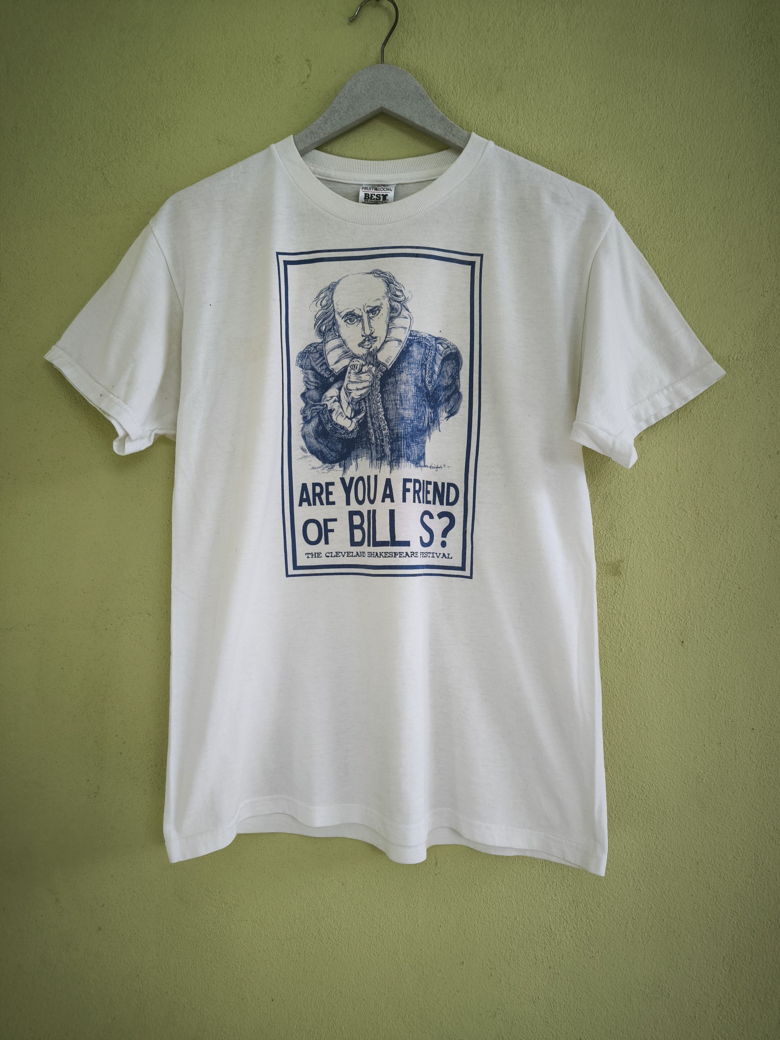 Fruit Of The Loom The Cleveland Shakespeare Festival Dependency tshirt Size US S / EU 44-46 / 1 - 1 Thumbnail