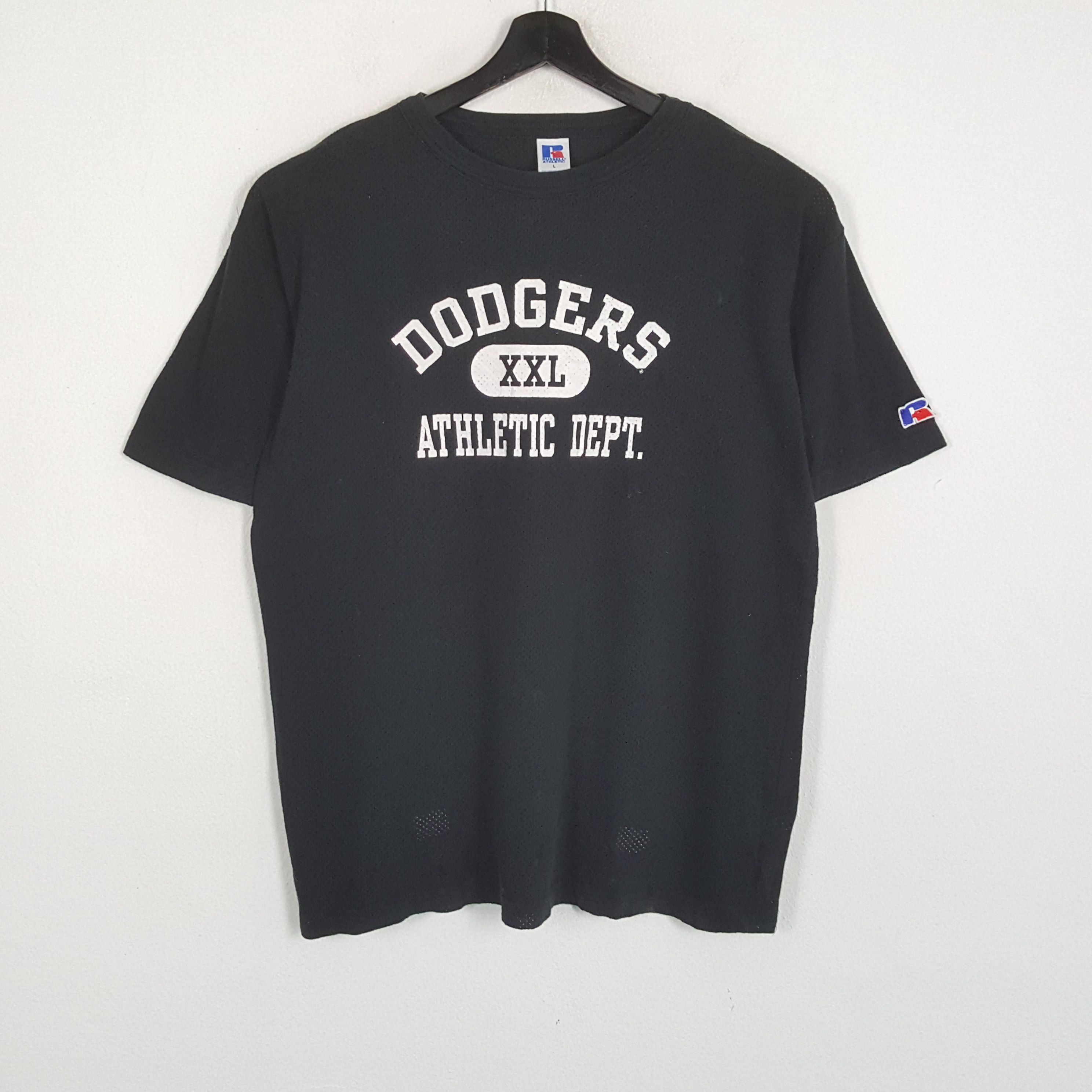 Vintage DODGERS Athletic Dept Streetwear Style Tshirt Size US L / EU 52-54 / 3 - 1 Thumbnail