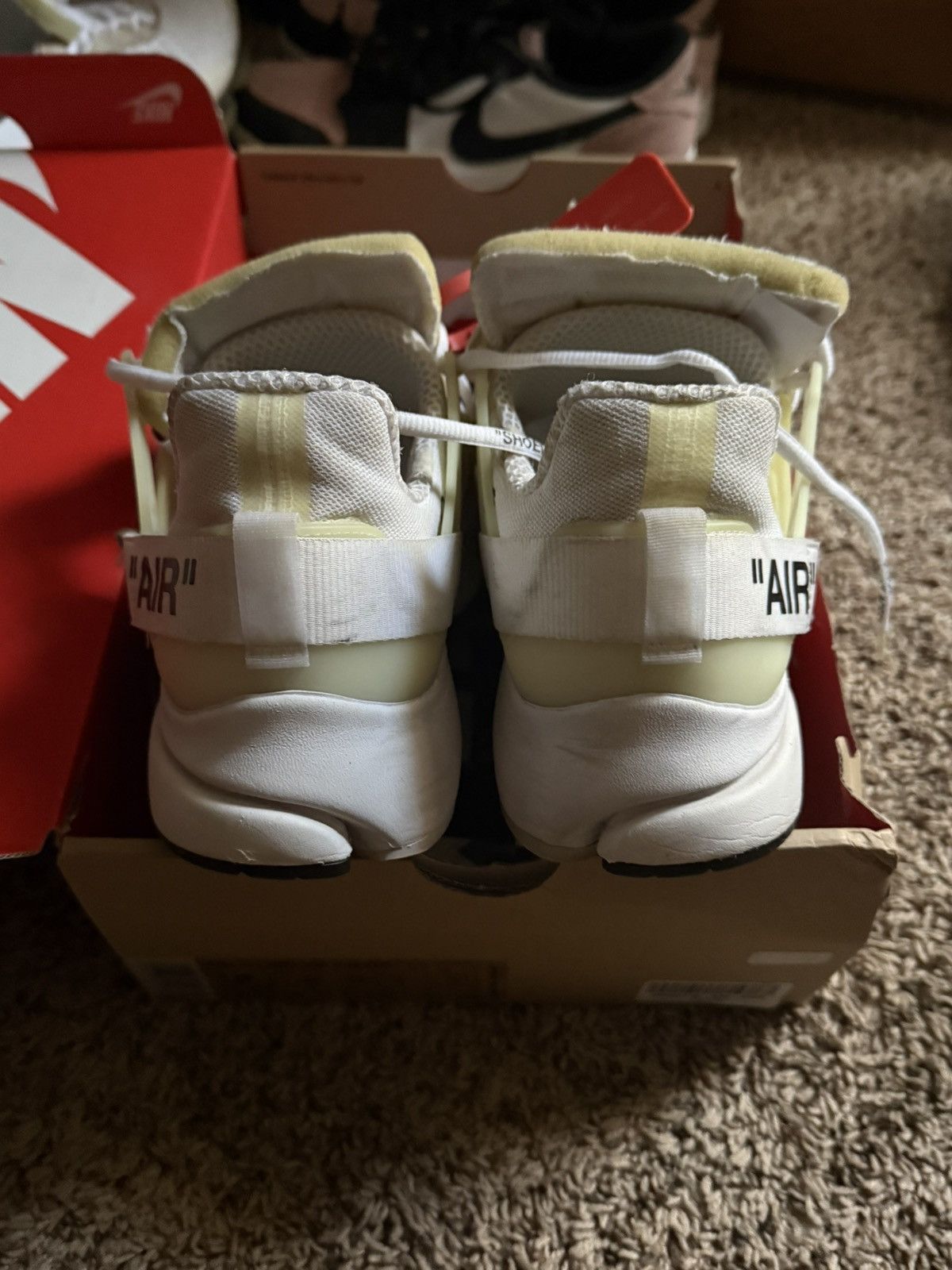 Nike × Off-White Off White Nike Presto White Size US 12 / EU 45 - 5 Thumbnail