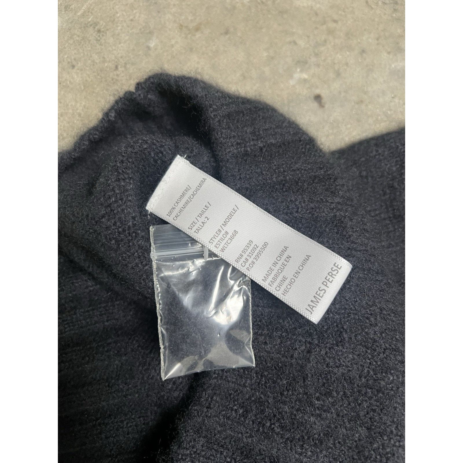 James Perse JAMES PERSE NWT $350 Black Cashmere Short Sleeve Sweater 2 Size XS / US 0-2 / IT 36-38 - 5 Thumbnail