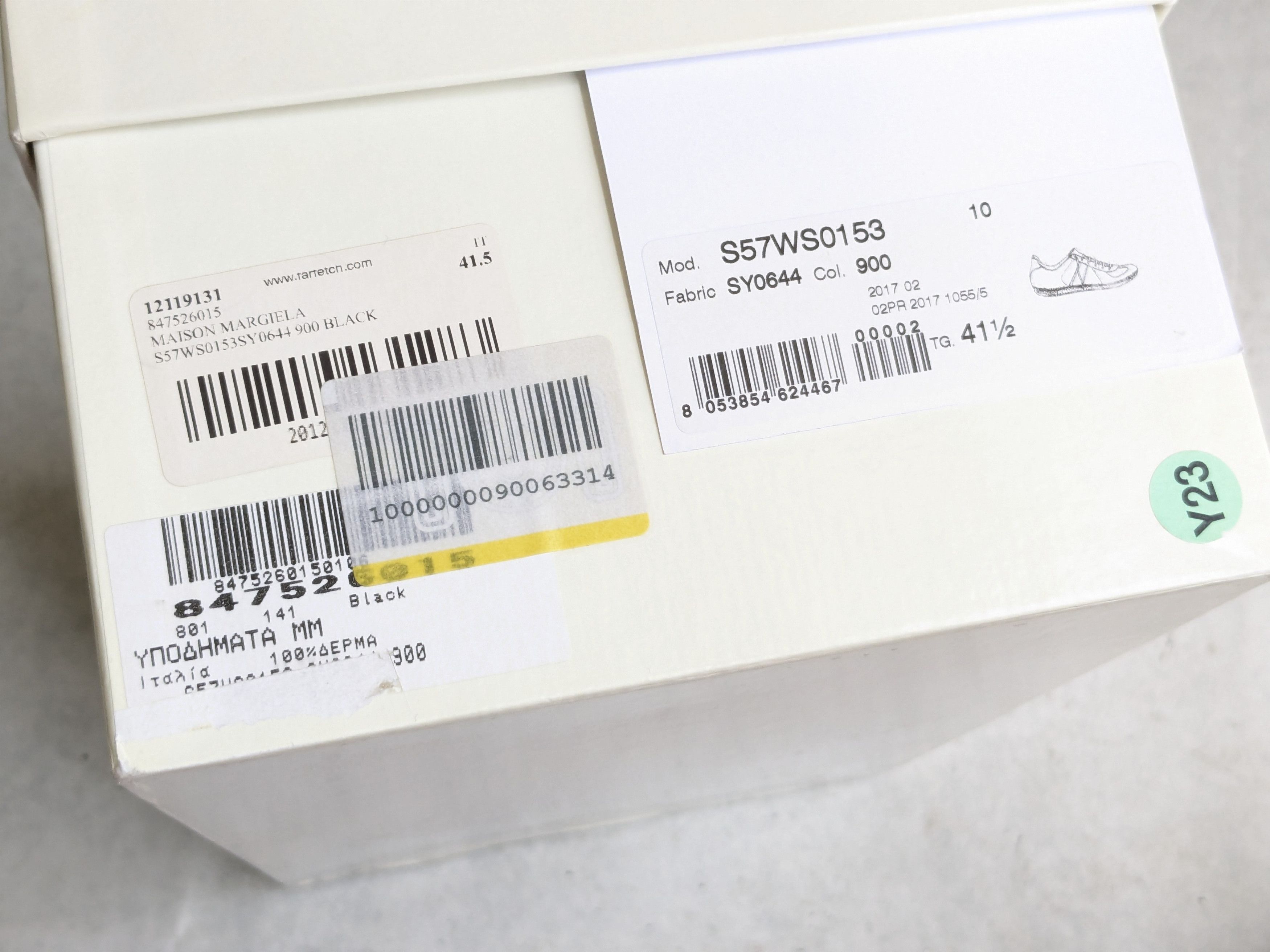 Maison Margiela Maison Margiela Replica Low GAT Black 8.5 41.5 Size US 8.5 / EU 41-42 - 21 Thumbnail