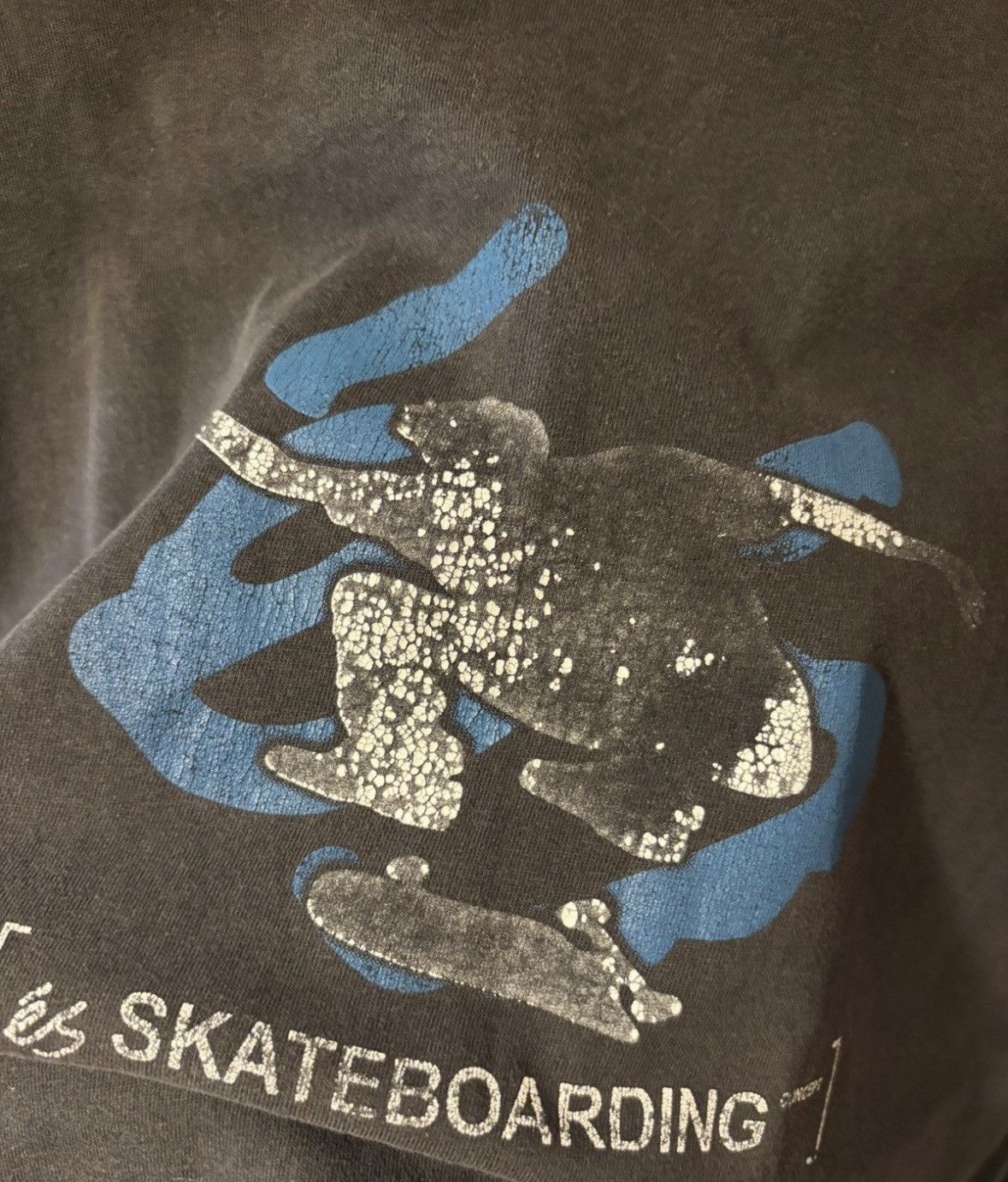 Hook-Ups Vintage 90s ÉS skateboarding blue tag rare tee Size US L / EU 52-54 / 3 - 2 Thumbnail