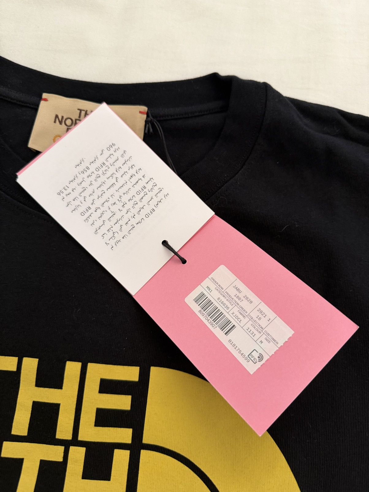 Gucci × The North Face The North Face x Gucci - T-Shirt Size US M / EU 48-50 / 2 - 7 Thumbnail
