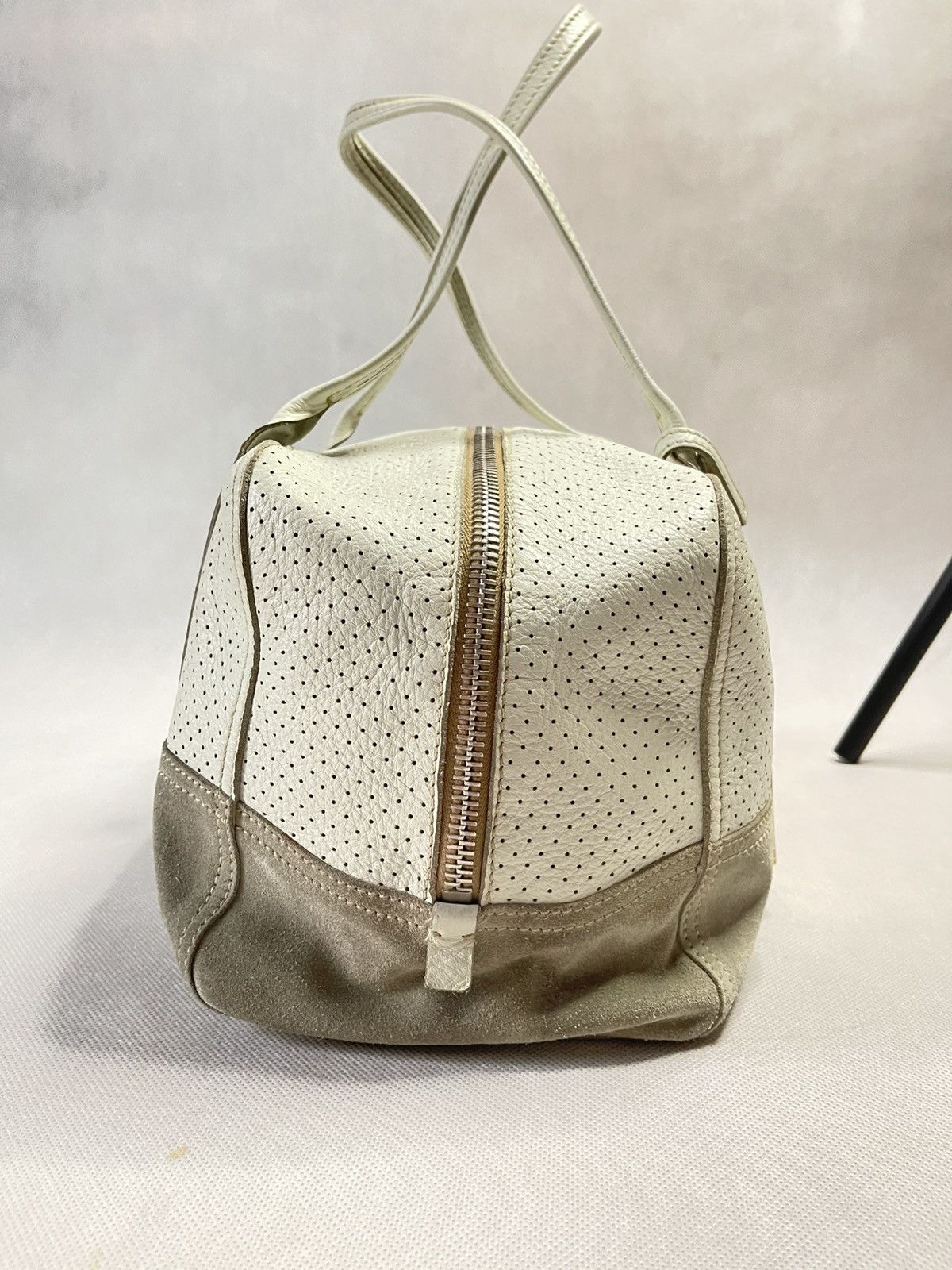 Prada *SOLD* Vintage 2003 Prada Luno Rossa Sport Leather Hand Bag Size ONE SIZE - 5 Thumbnail