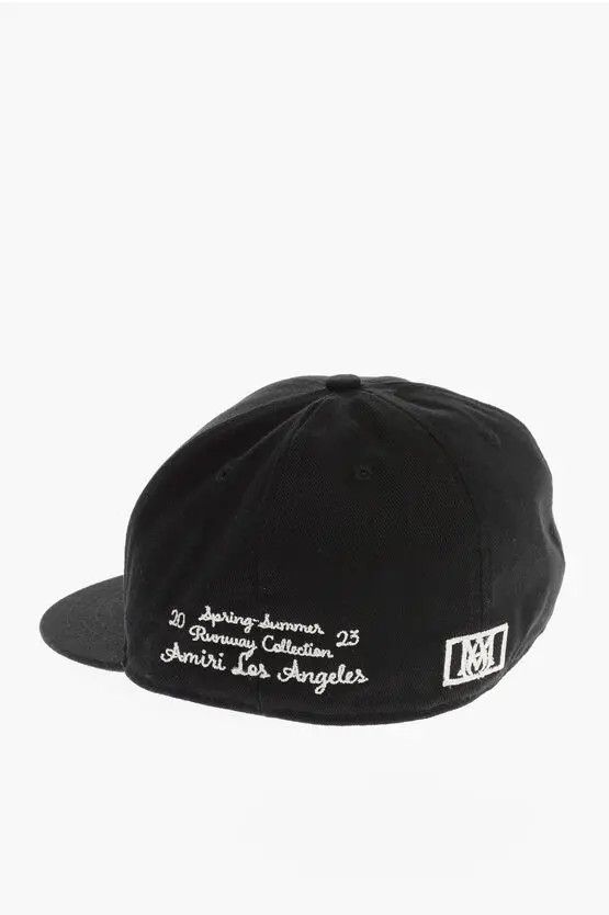 Amiri oc11z0525 Size: L / Solid Logo Hat / Cap in Black Size ONE SIZE - 4 Thumbnail