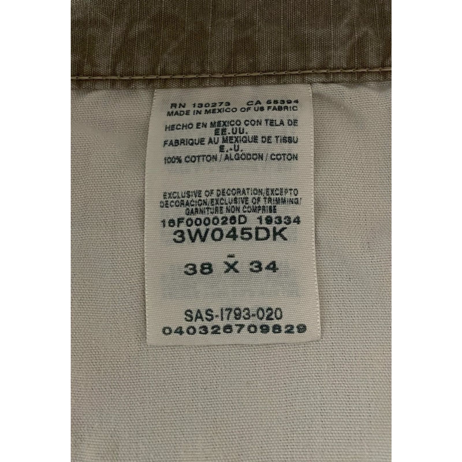 Wrangler VINTAGE Wrangler Riggs Workwear Pants Men's Size 38×34 Beige Ripstop Straight Size US 38 / EU 54 - 5 Thumbnail