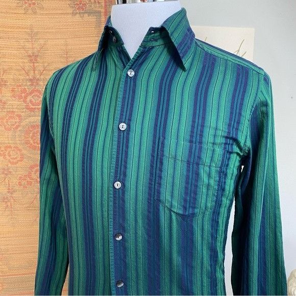 Dolce & Gabbana Dolce & Gabbana Striped Button Down Shirt Made In Italy Size US S / EU 44-46 / 1 - 5 Thumbnail