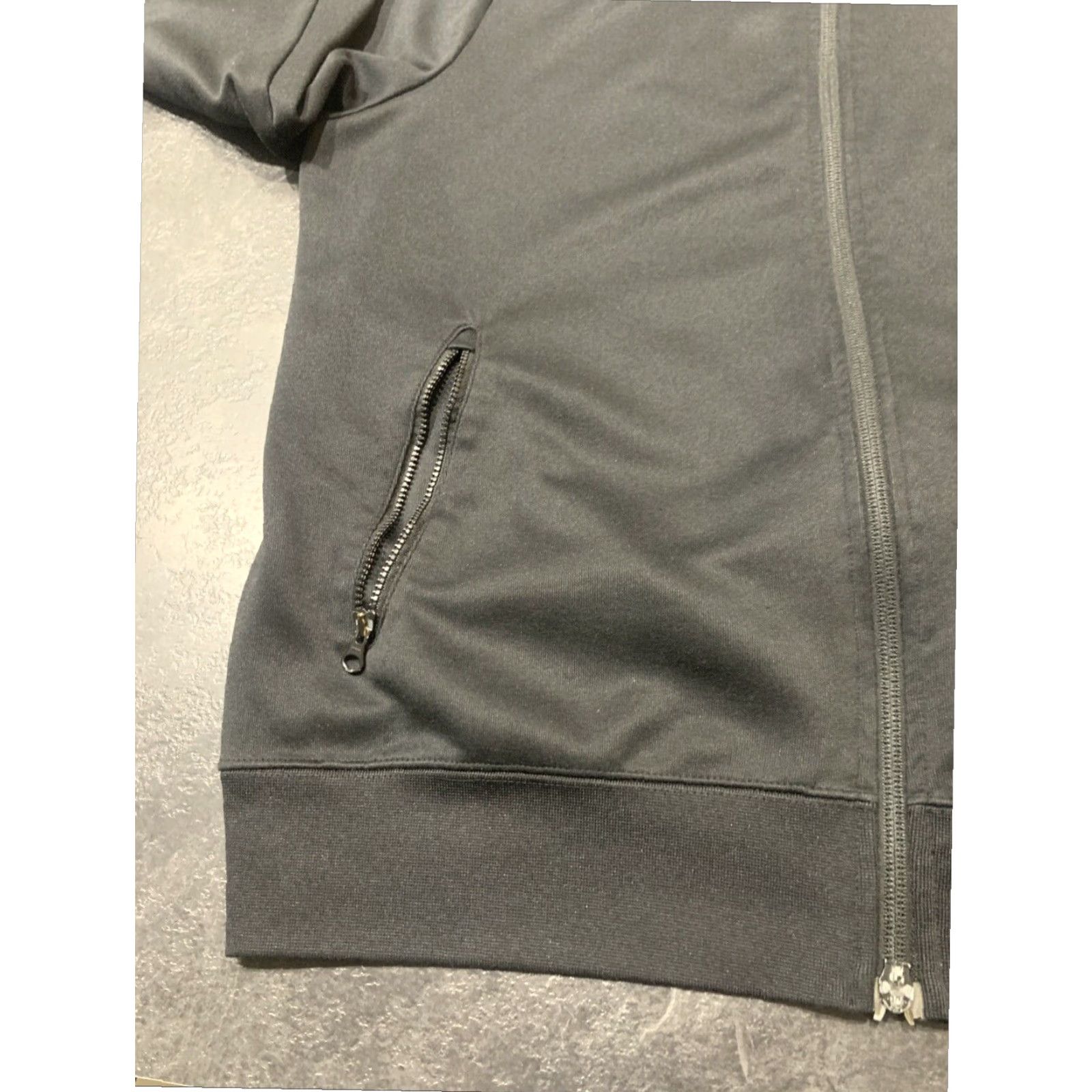 Nike Nike Track Jacket Mens Large Black White Collared Long Sleeve Full Zip Performance Size US L / EU 52-54 / 3 - 6 Thumbnail