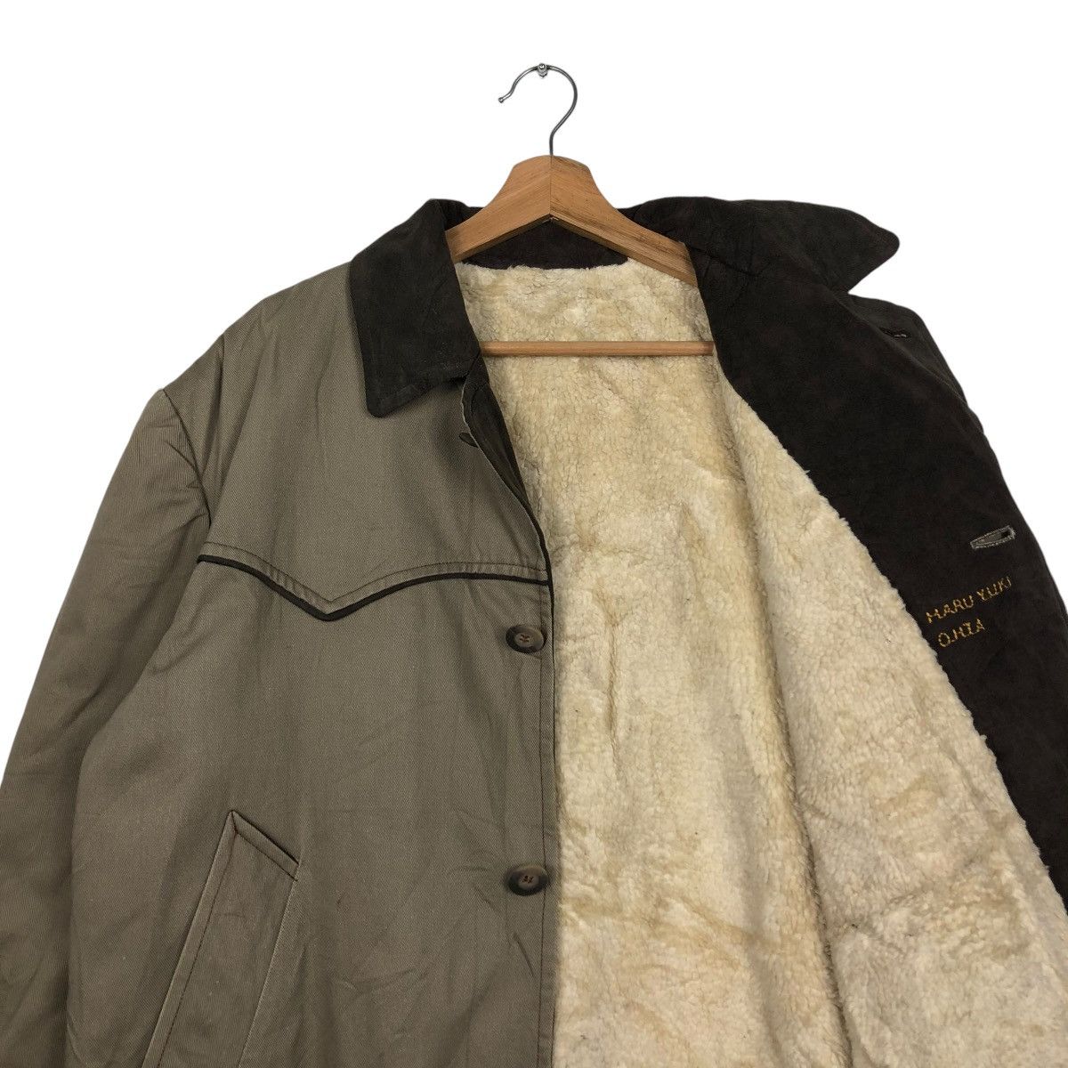 45rpm 🔥VINTAGE BIKER JACKET SHEARLING BLANKET HARUYUKI OHIA Size US M / EU 48-50 / 2 - 14 Thumbnail