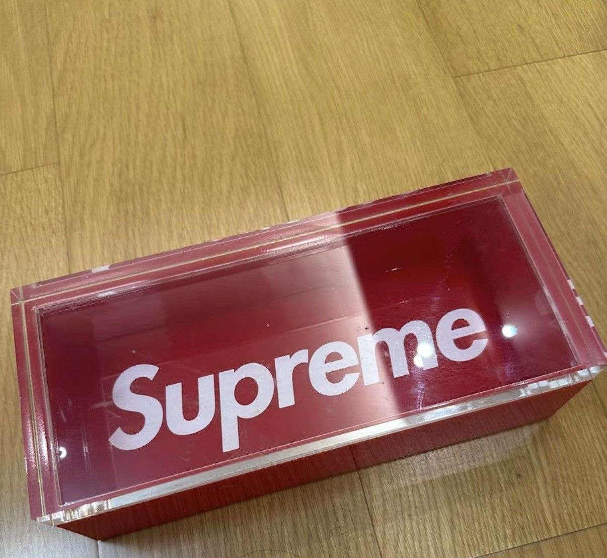 Supreme Supreme Acrylic Box Size ONE SIZE - 1 Thumbnail