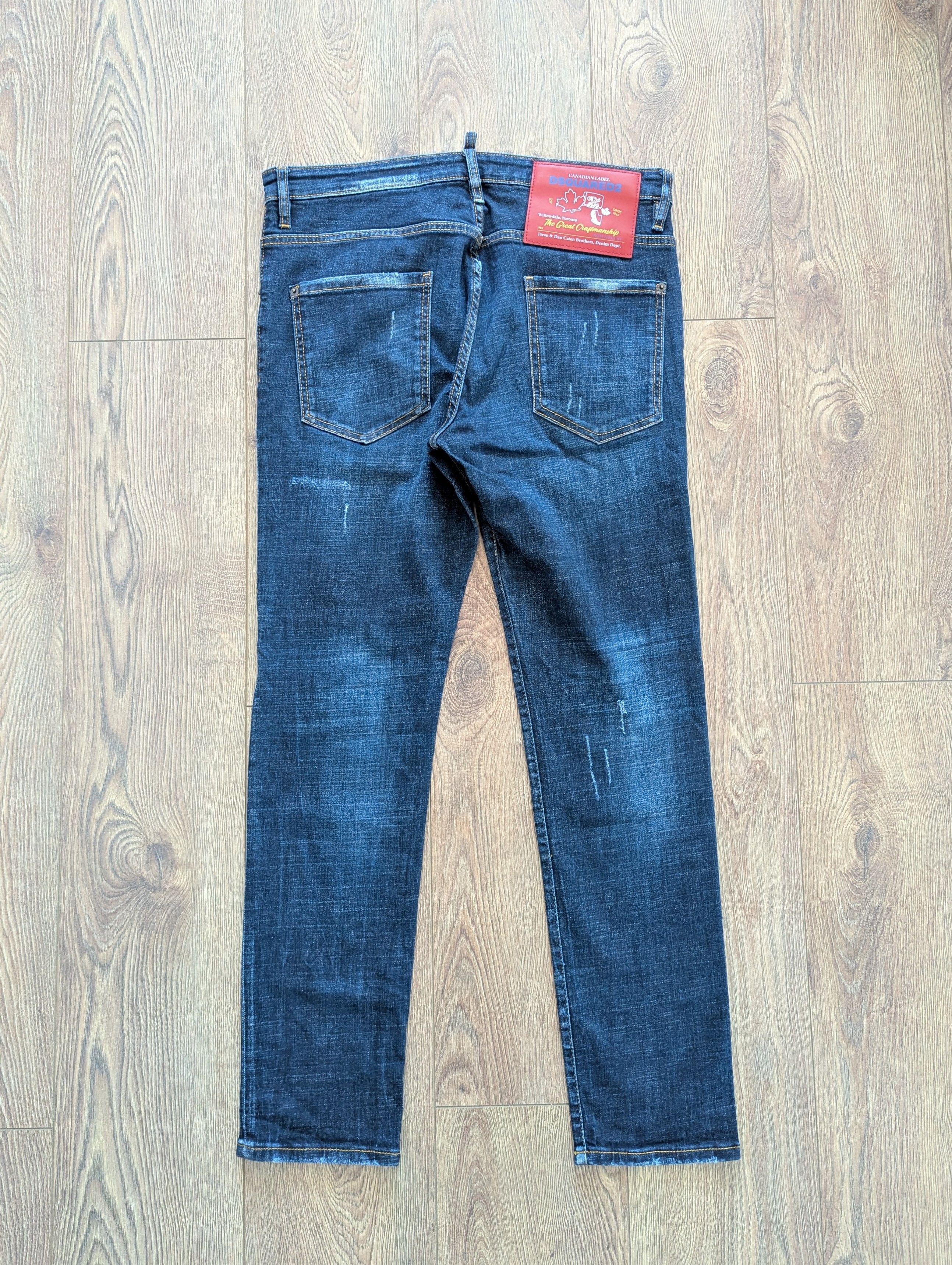 Dsquared2 DSQUARED2 Tidy Biker Jean Canadian Label Made In Italy Pants Size US 34 / EU 50 - 16 Thumbnail