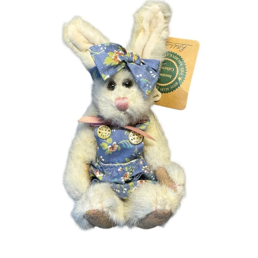 Other NWT New Vintage 1990 Boyds Bears Cousin Rose Anjanette Rabb Size ONE SIZE - 1 Thumbnail