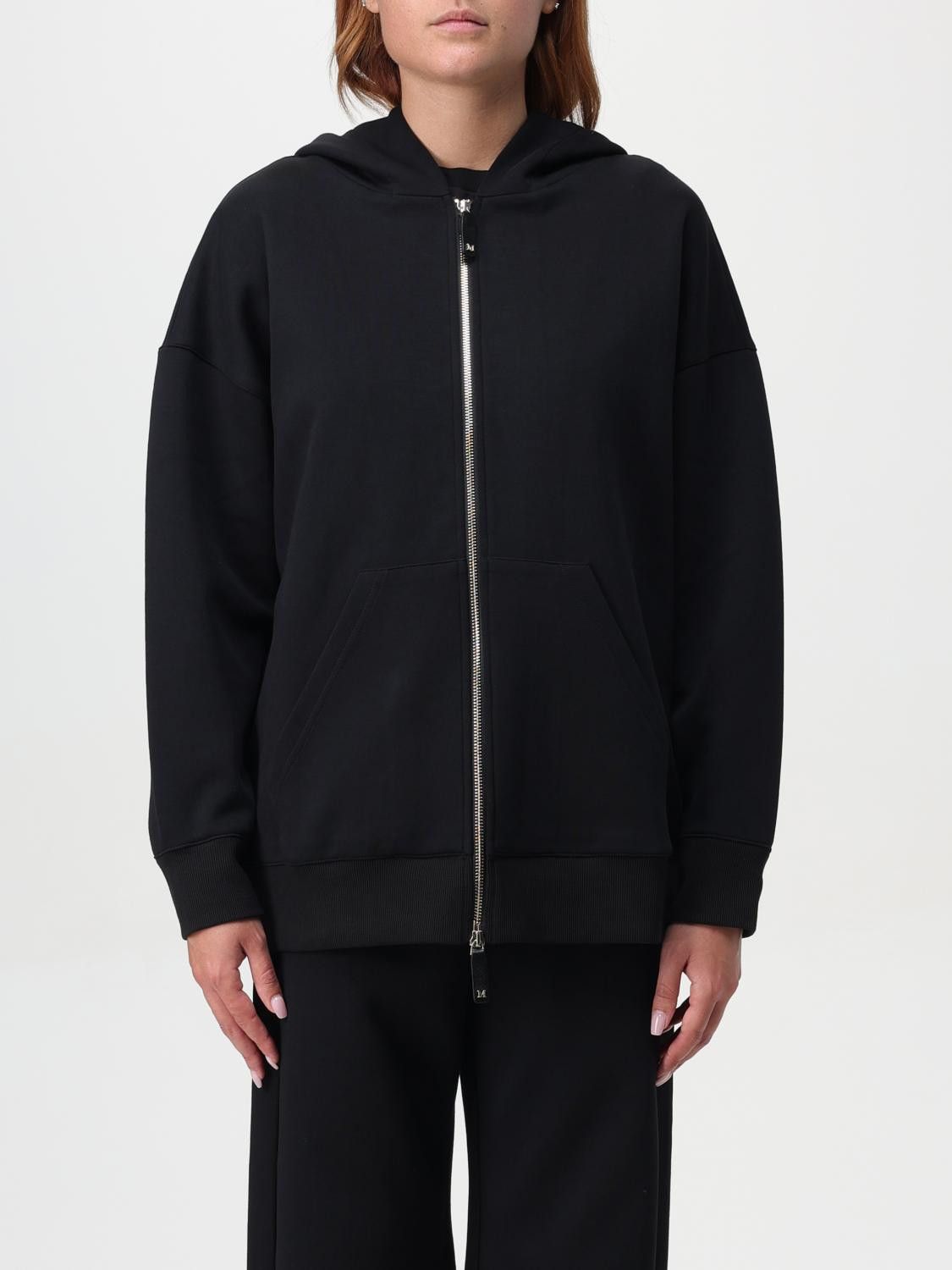 Max Mara Max Mara Sweatshirt Woman Black Size XS / US 0-2 / IT 36-38 - 1 Thumbnail