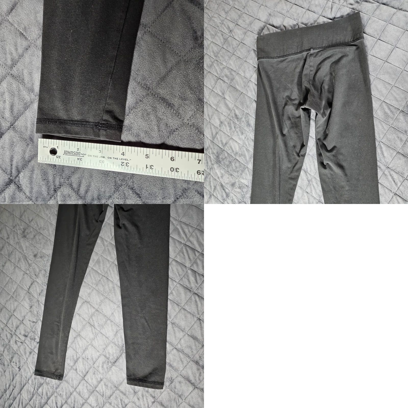 Victoria's Secret Victoria's Secret Sport Leggings Womens Small Black Athletic Pants Workout Gym Size 42" / US 20 - 8 Thumbnail
