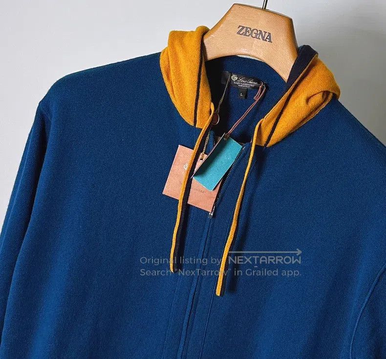 Loro Piana Loro Piana Cashmere Limited Edition Double Faced Hoodie Size L / US 10 / IT 46 - 2 Thumbnail