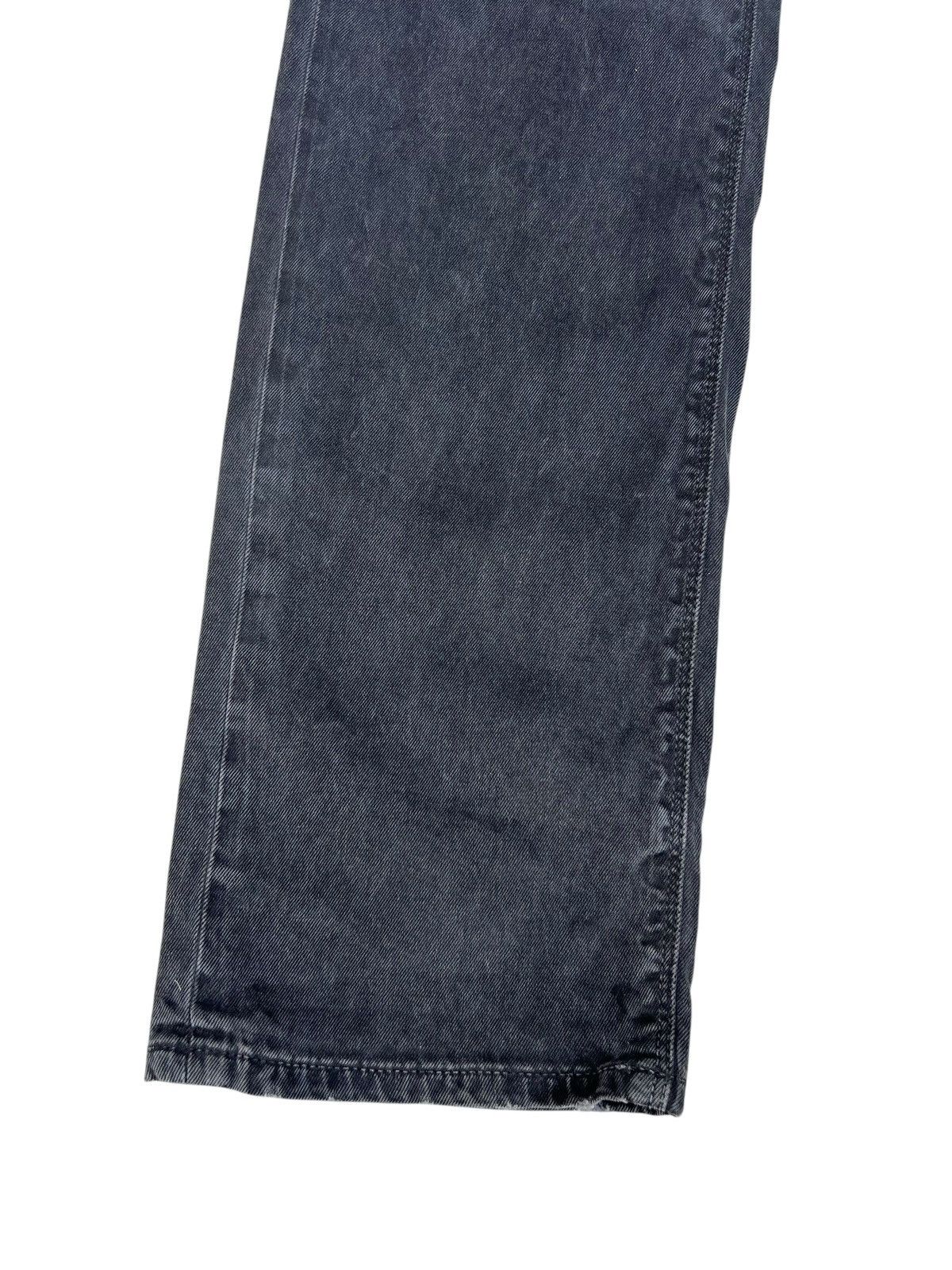 Distressed Prada Waxed Jeans
