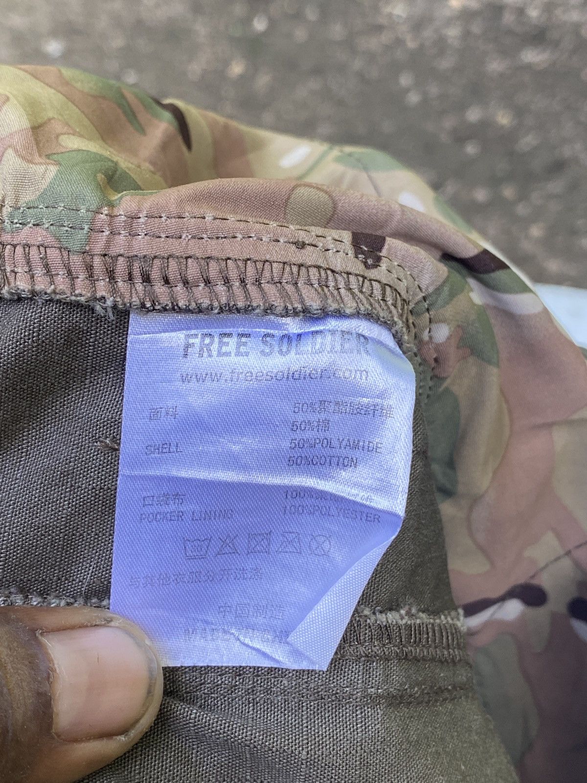 If Six Was Nine × Japanese Brand × Vintage Vintage Free soldier multi pocket cargo pants Size US 36 / EU 52 - 8 Thumbnail