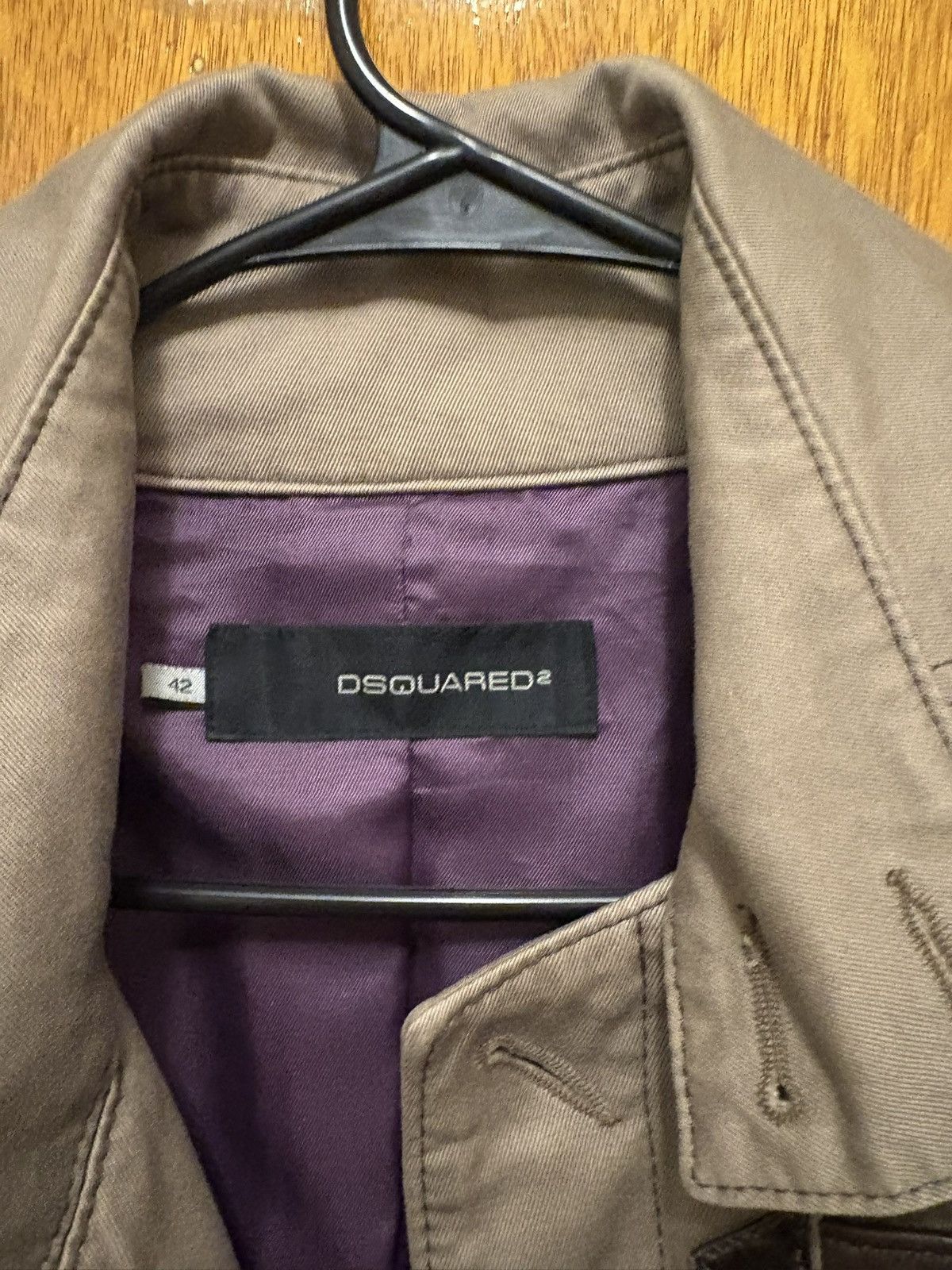 Dsquared2 Dsquared2 F/W 2004 Khaki Coat Size US S / EU 44-46 / 1 - 2 Thumbnail