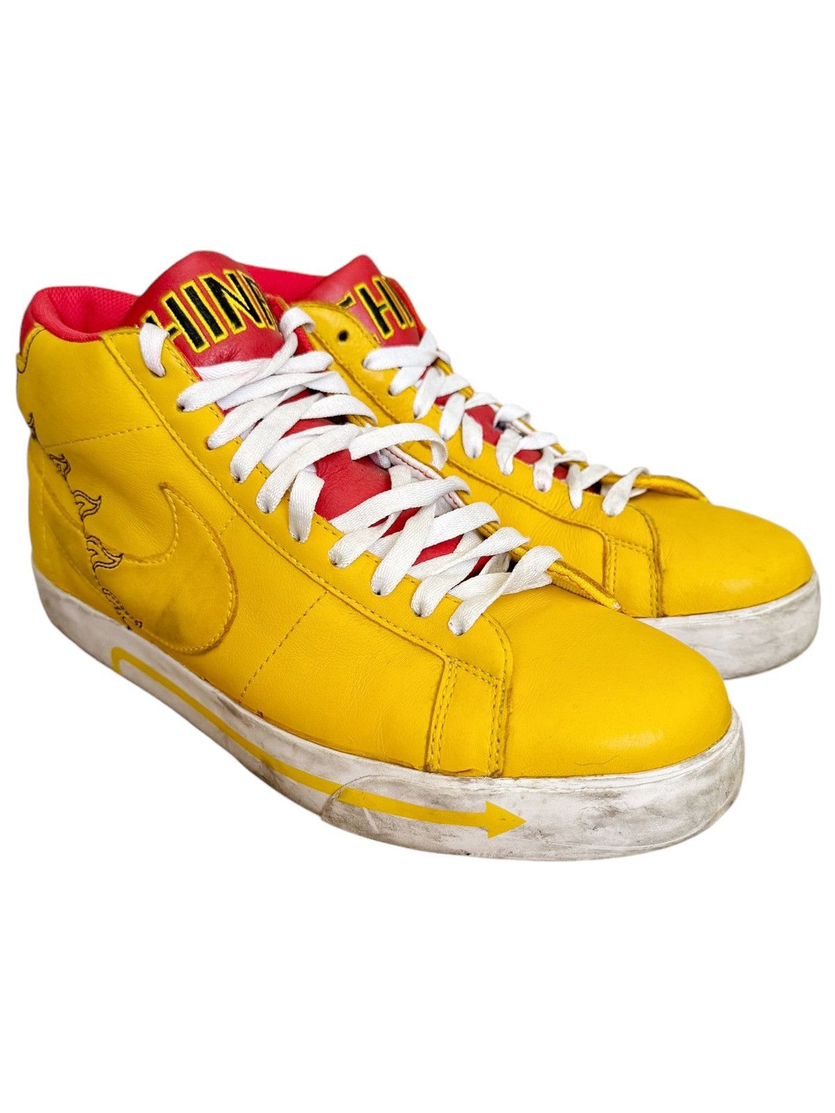 Nike 2008 Michael Lau China BMX Beijing Blazer Size US 12 / EU 45 - 3 Thumbnail