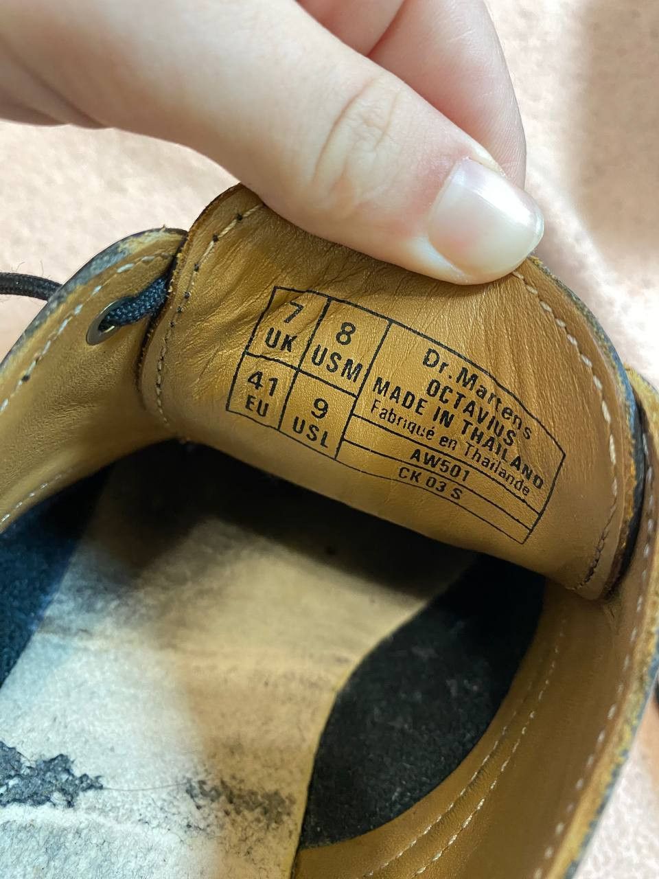 Dr. Martens Vintage Dr Martens Industrial Leather boots Size US 8 / EU 41 - 2 Thumbnail