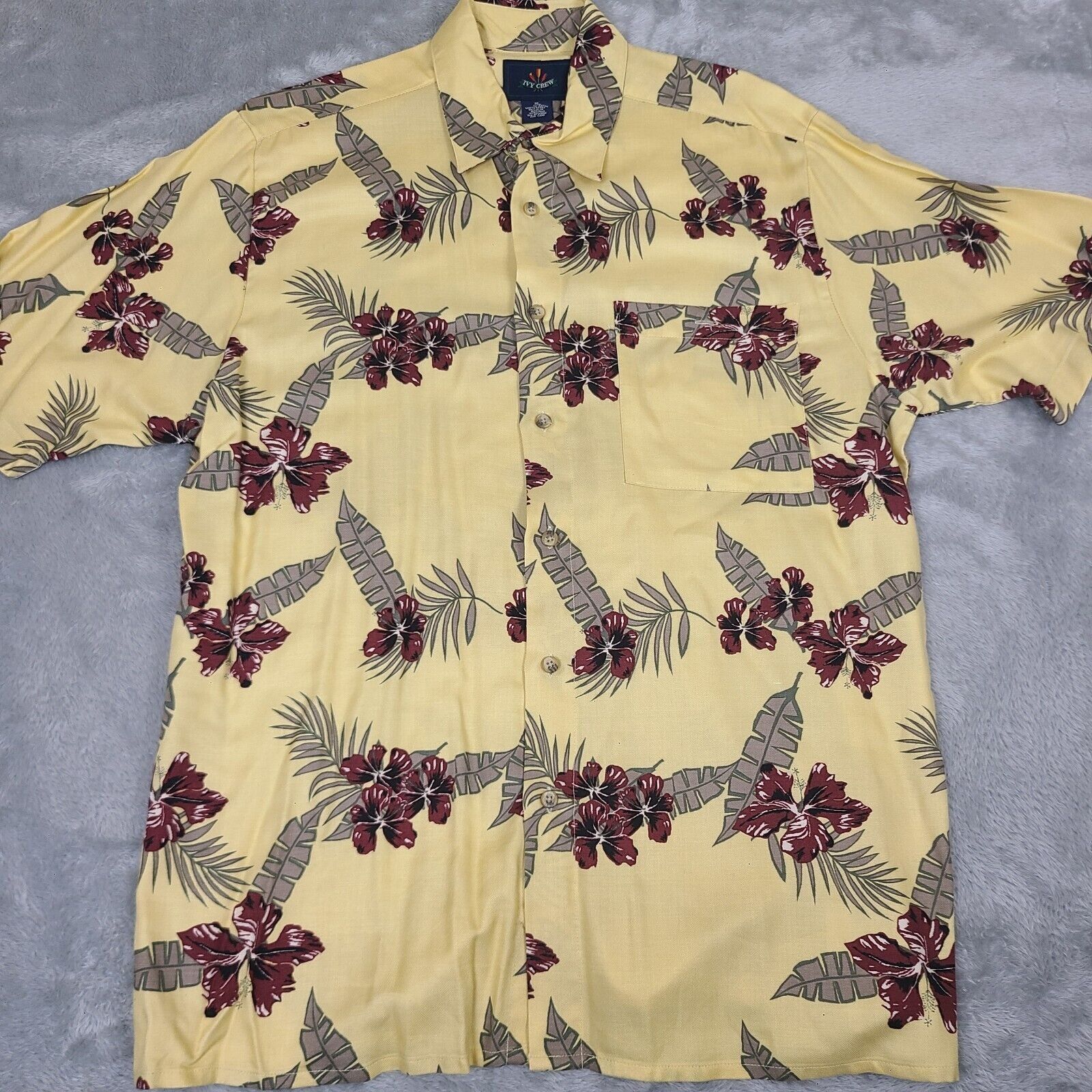 Ivy Crew 1990's Ivy Crew Classics Men's Medium Hawaiian Tropical Butt Size US M / EU 48-50 / 2 - 1 Thumbnail