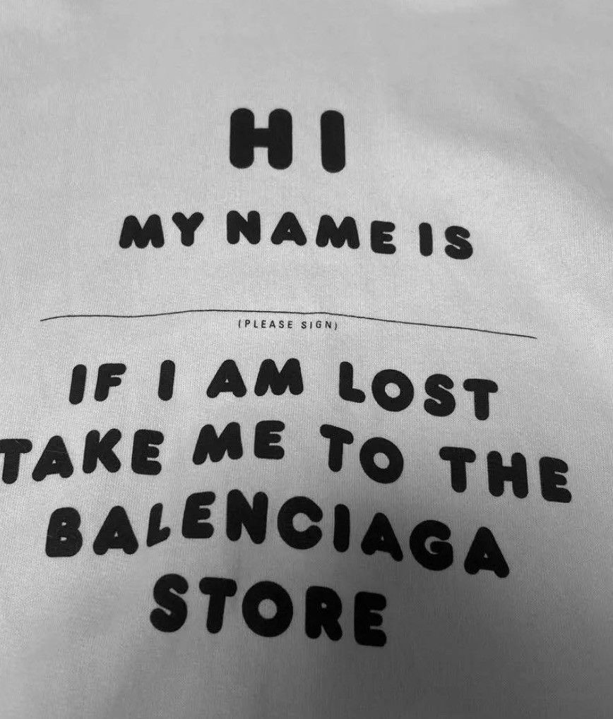 Balenciaga balenciaga hi my names hoodie Size US XXS / EU 40 - 3 Thumbnail