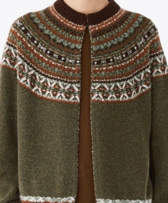 Loro Piana o1srvl11e0824 Kalgoorlie Cardigan in Multicolor Size XXL / US 16-18 / IT 52-54 - 2 Thumbnail