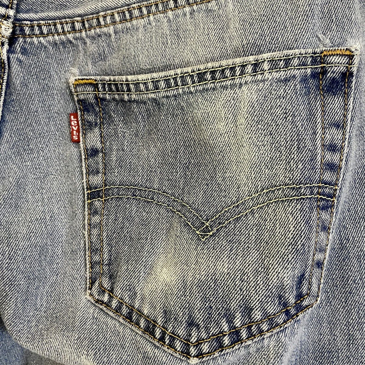 Levi's Custom Painted Levis Stussy Denim Jeans Size US 33 - 9 Thumbnail