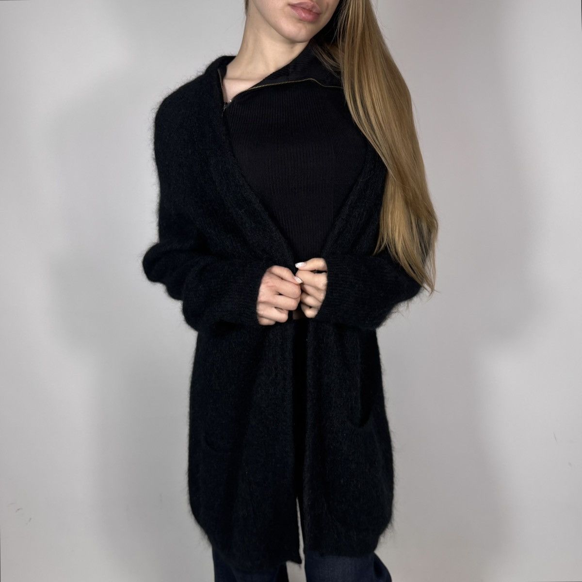 By Malene Birger Vintage Y2K BY MALENE BIRGER Mohair Wool Cardigan Luxury Size M / US 6-8 / IT 42-44 - 2 Thumbnail