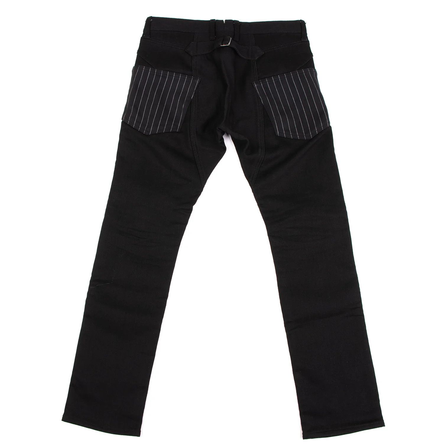Junya Watanabe Striped Pocket Cinch Back Altered Pants in Black Size S Size US 30 / EU 46 - 10 Thumbnail