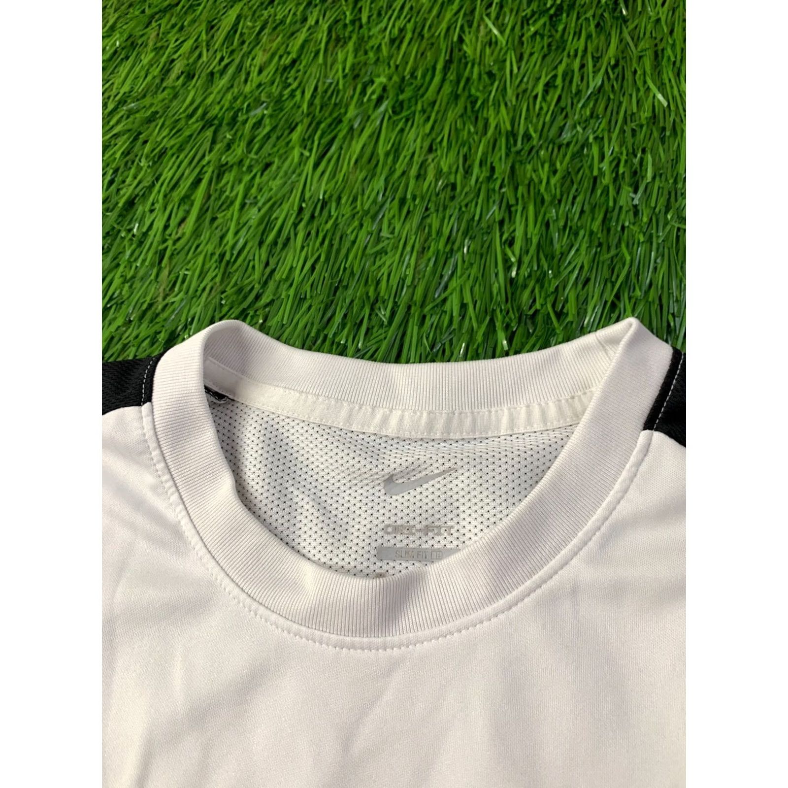 Nike Nike Academy Dri-Fit Original 2024 Men Football Shirt XL White and Black Nike Dri-FIT Men's T-Shirt Short Sleeve Crew Neck 75cm 58cm Slim Size US XL / EU 56 / 4 - 4 Thumbnail