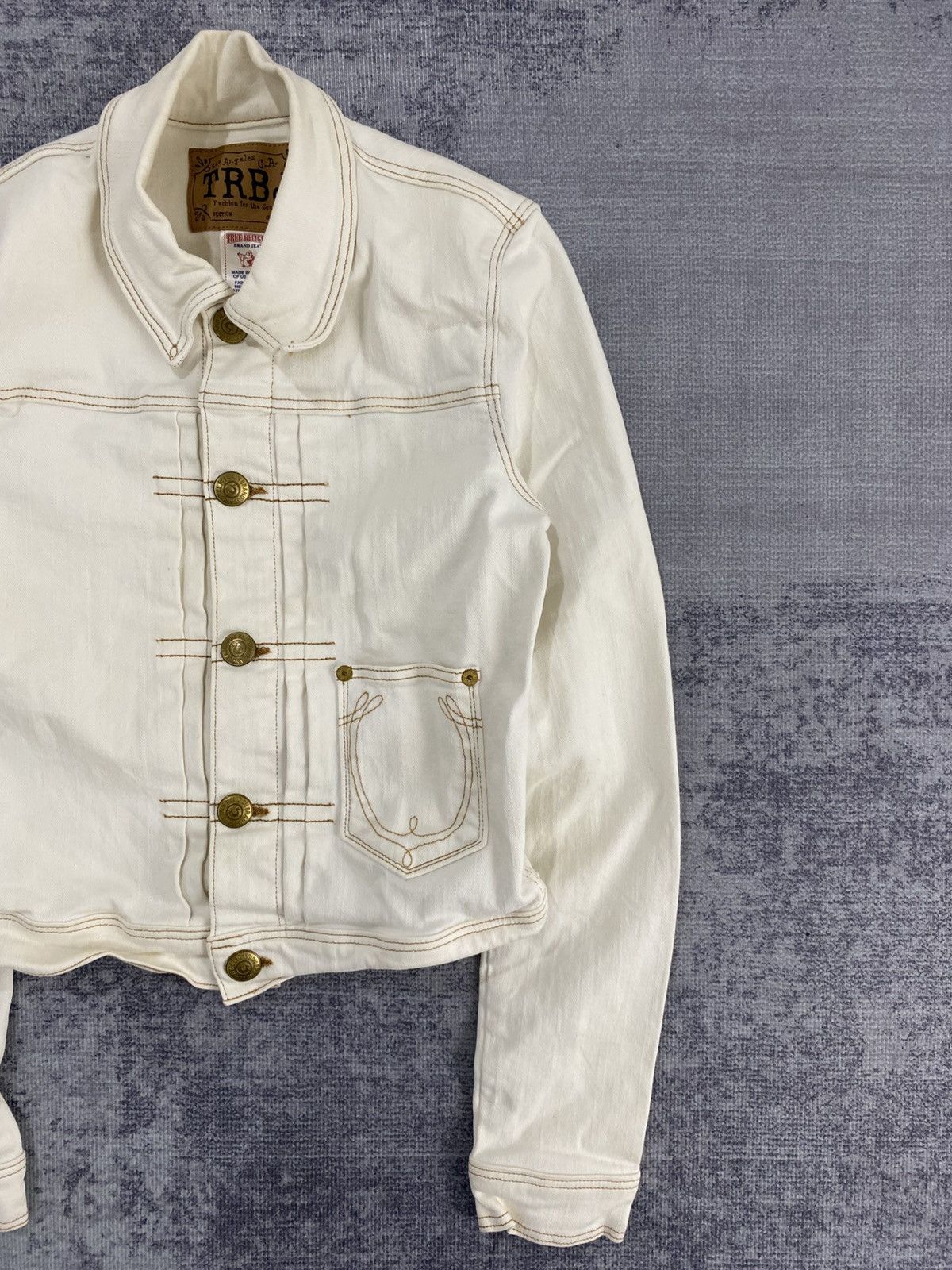 True Religion true religion white type 1 jackets Size S / US 4 / IT 40 - 13 Thumbnail