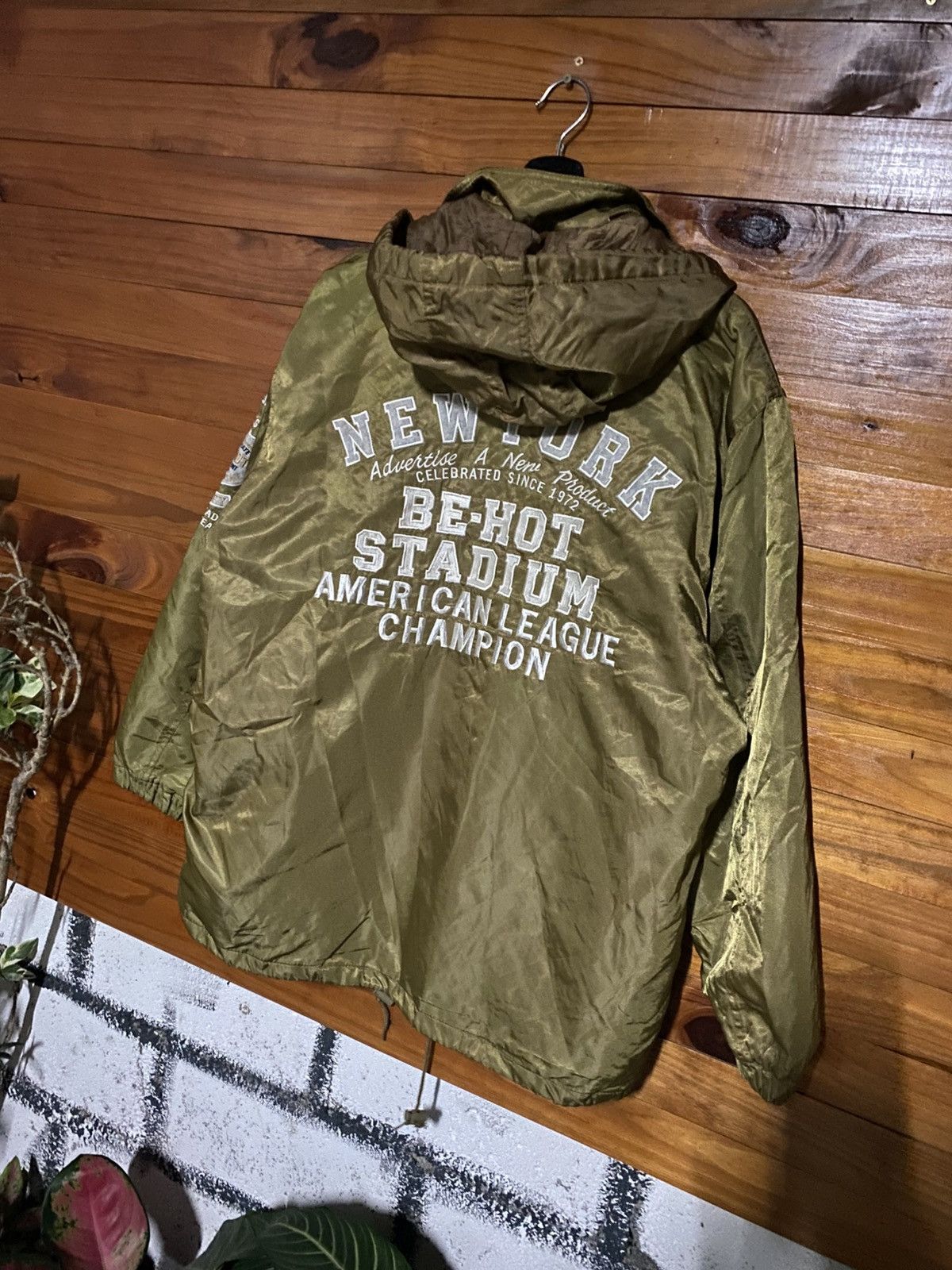Japanese Brand Vintage OP International “New York Stadium” Coach Jacket Size US M / EU 48-50 / 2 - 10 Thumbnail