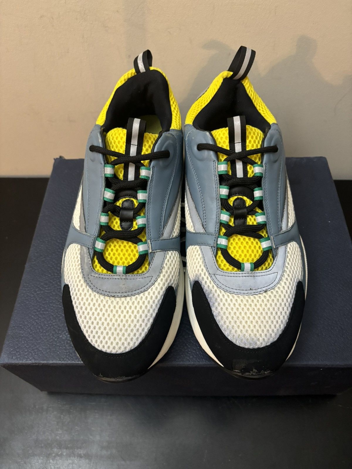 Dior Dior B22 Blue Yellow Size US 12 / EU 45 - 2 Thumbnail