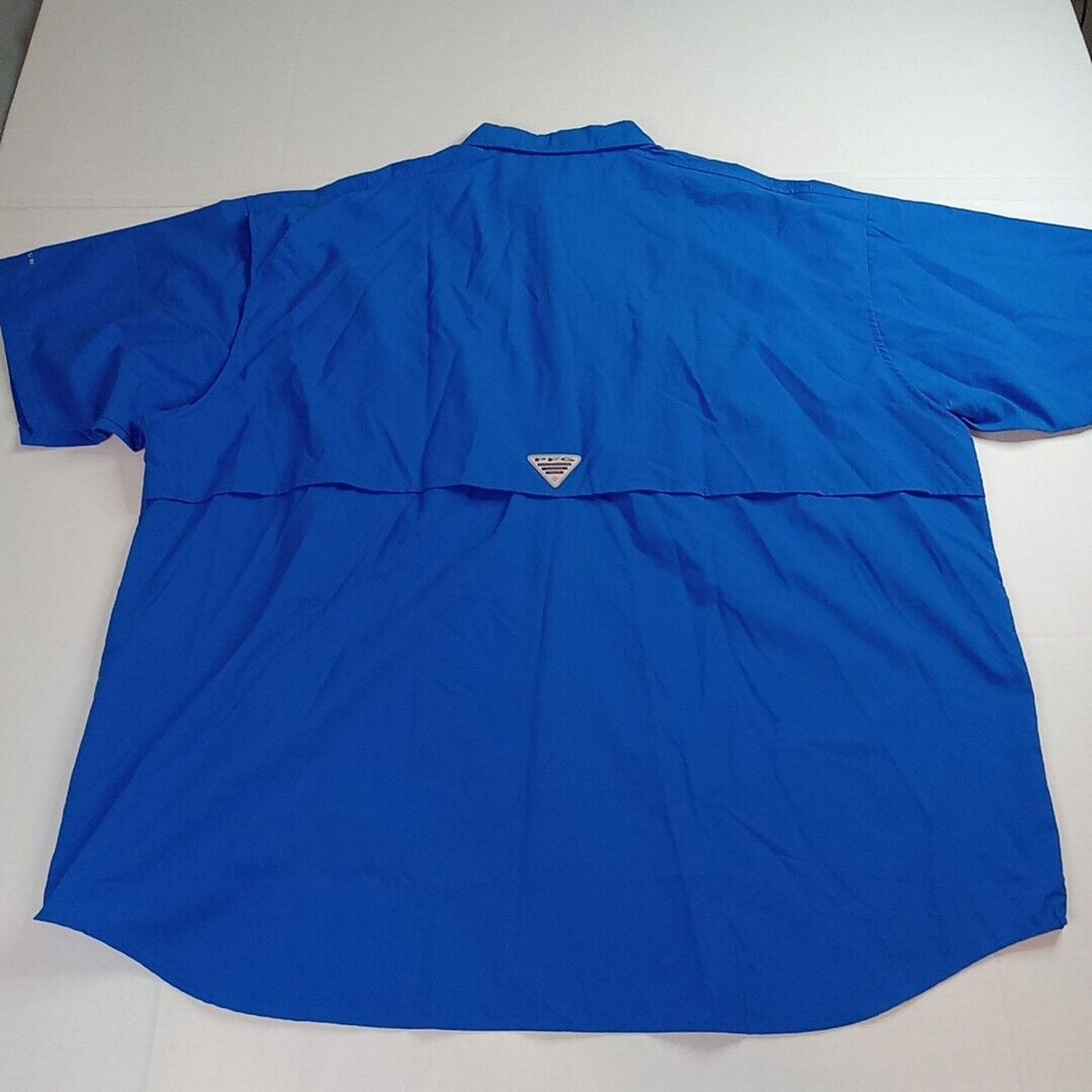 Columbia Columbia PFG Shirt Men's 3XL Blue Bahama Fishing UPF 50 Size US XXL / EU 58 / 5 - 7 Thumbnail