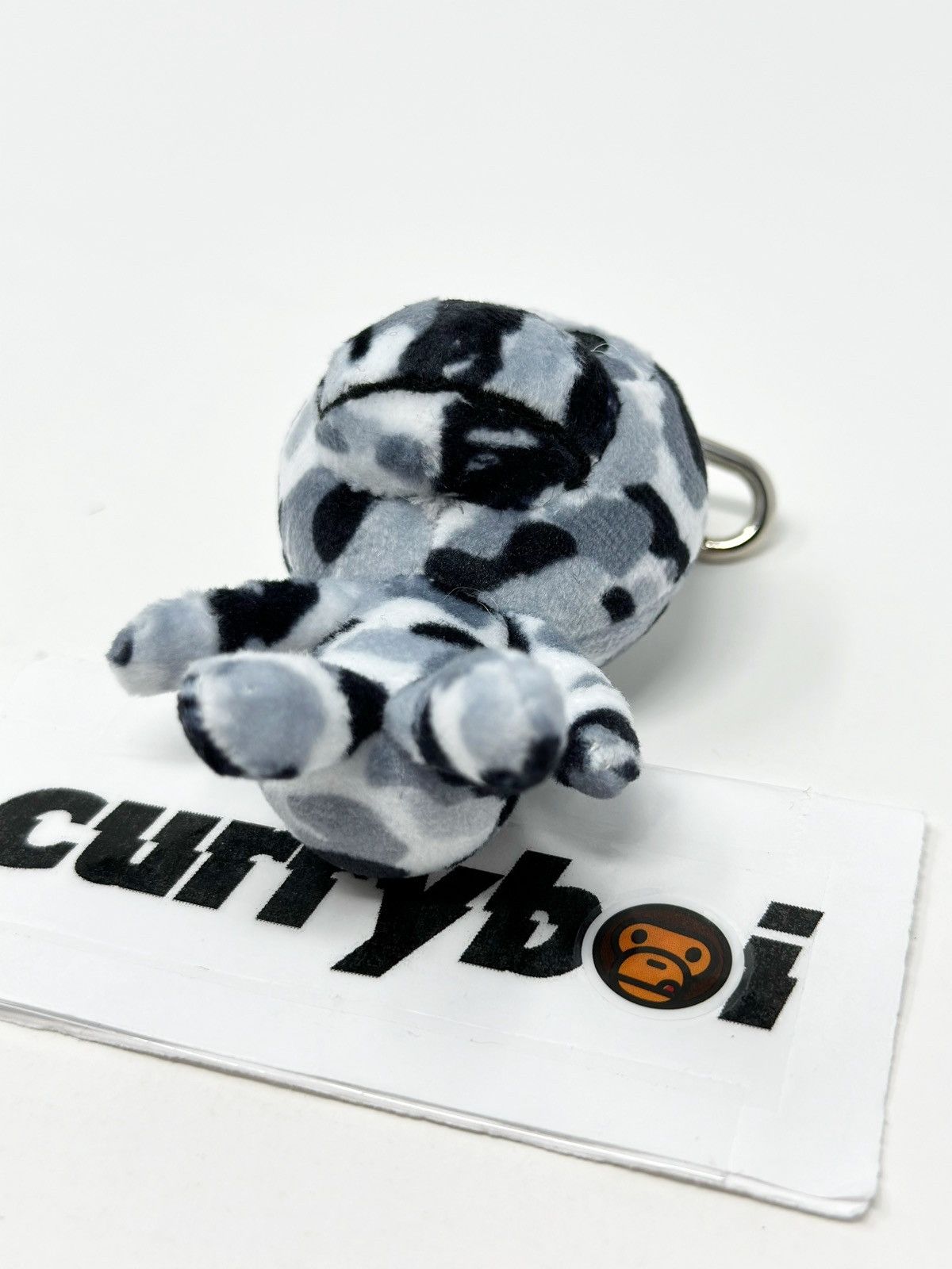 Bape Bape Baby Milo Plush Doll Keychain Gray Size ONE SIZE - 4 Thumbnail