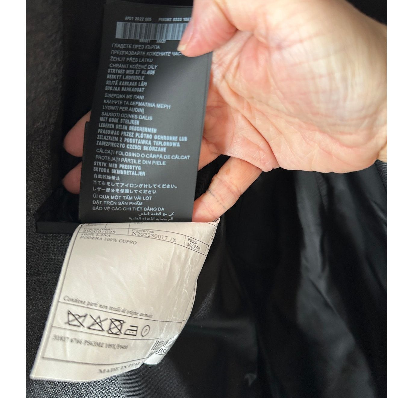 Prada Prada Single Breasted Wool ReNylon Jacket 42 / XL Size XL / US 12-14 / IT 48-50 - 11 Thumbnail