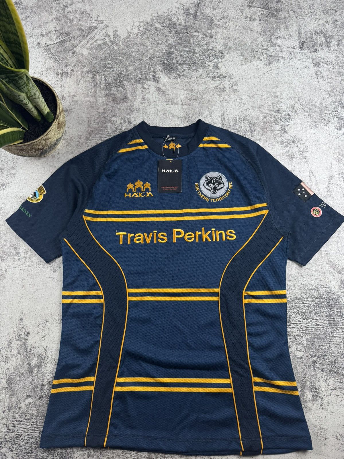 Vintage NEW Northern Territory RFC Pro Away HAKA Memorabilia 2009 Rugby Polo Jersey T Shirt Size US M / EU 48-50 / 2 - 4 Thumbnail