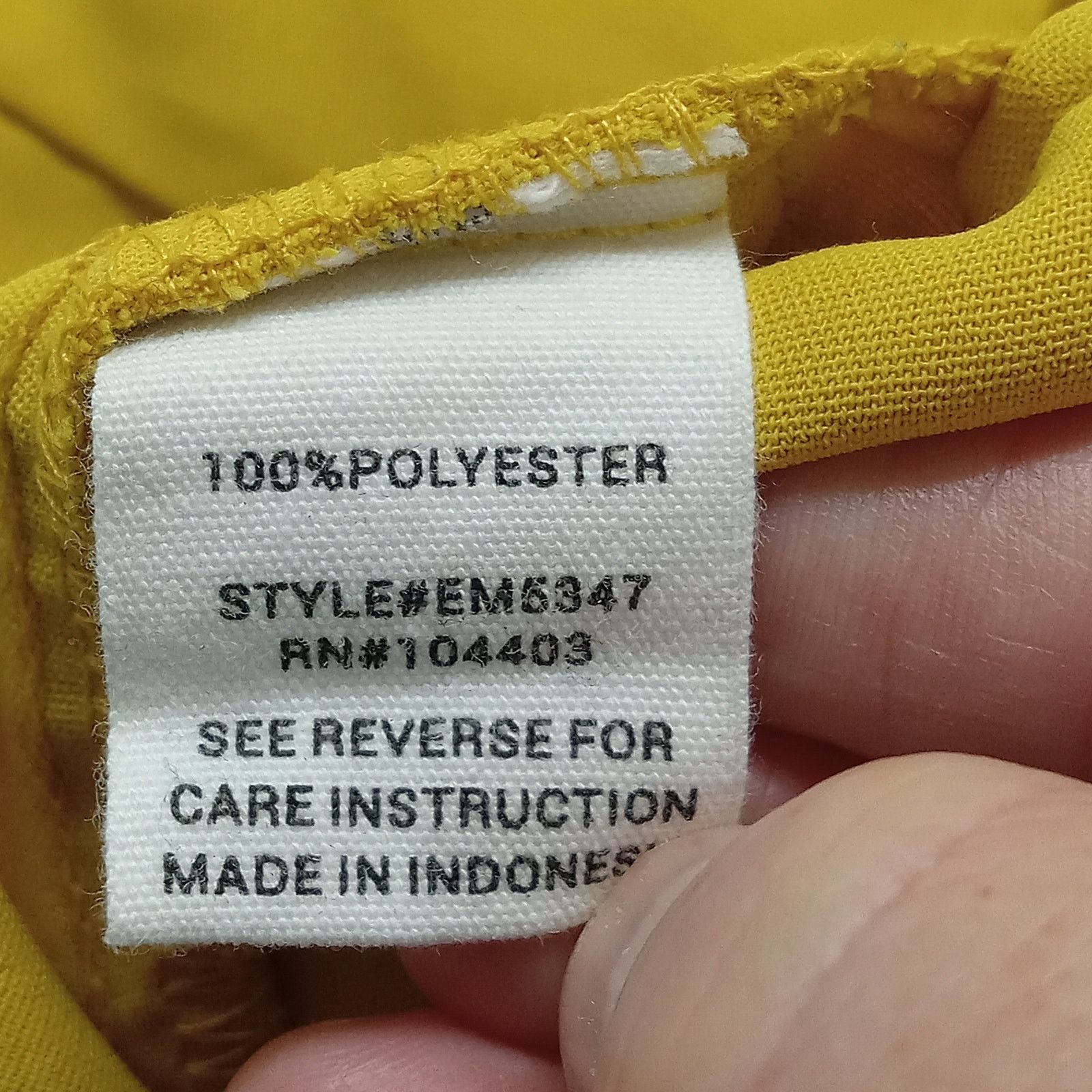& Other Stories E & M Top S Women's Sleeveless Blouse Yellow Pullover Tie Size S / US 4 / IT 40 - 4 Thumbnail