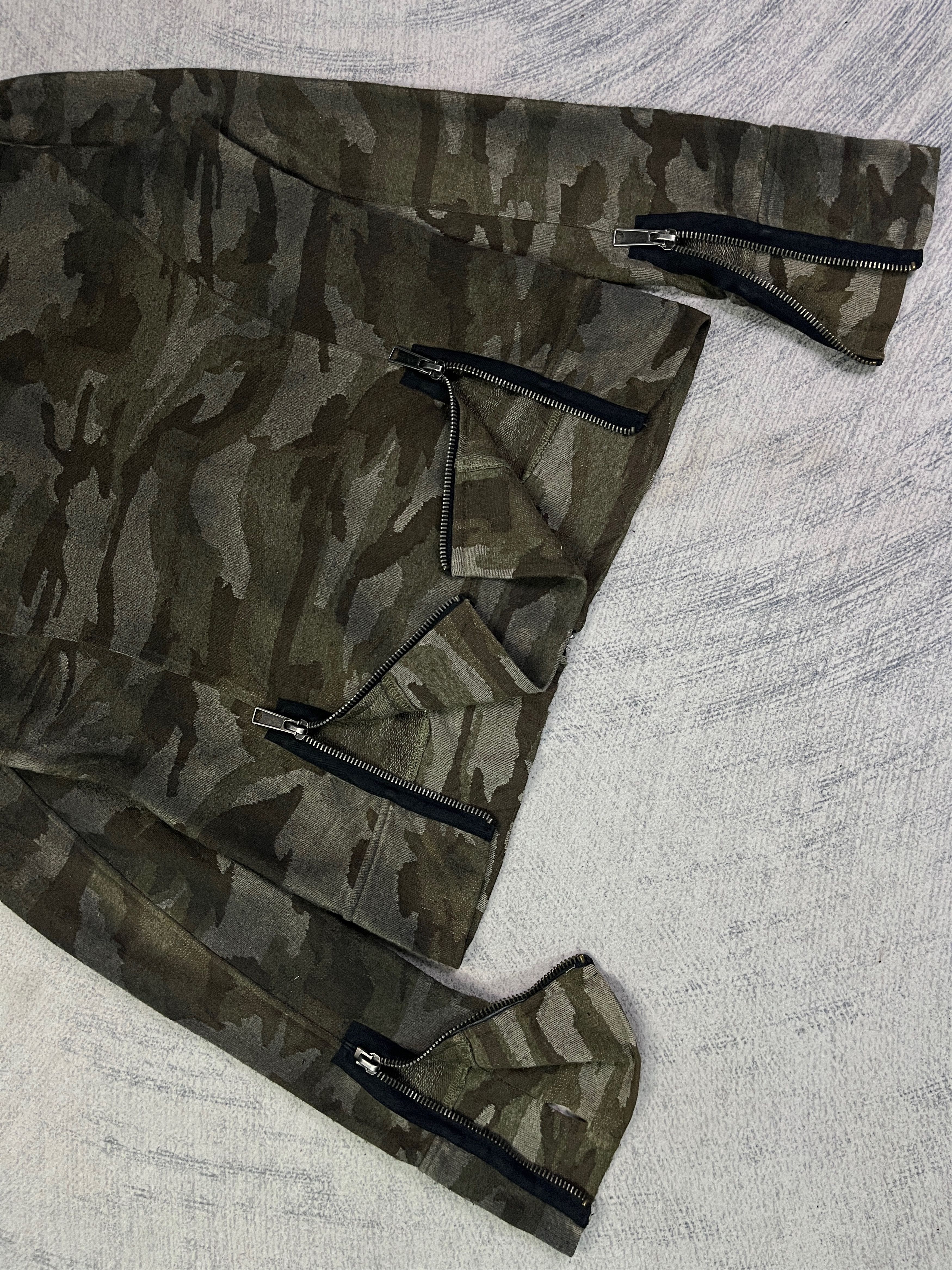 BUFFALO BOBS Buffalo Bobs Camo Military Style Zip Up Hoodie Size US M / EU 48-50 / 2 - 10 Thumbnail