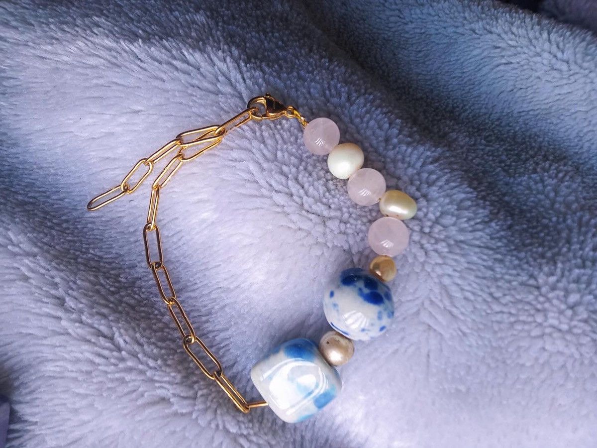 Other Gem stone hand made bracelet Size ONE SIZE - 17 Thumbnail