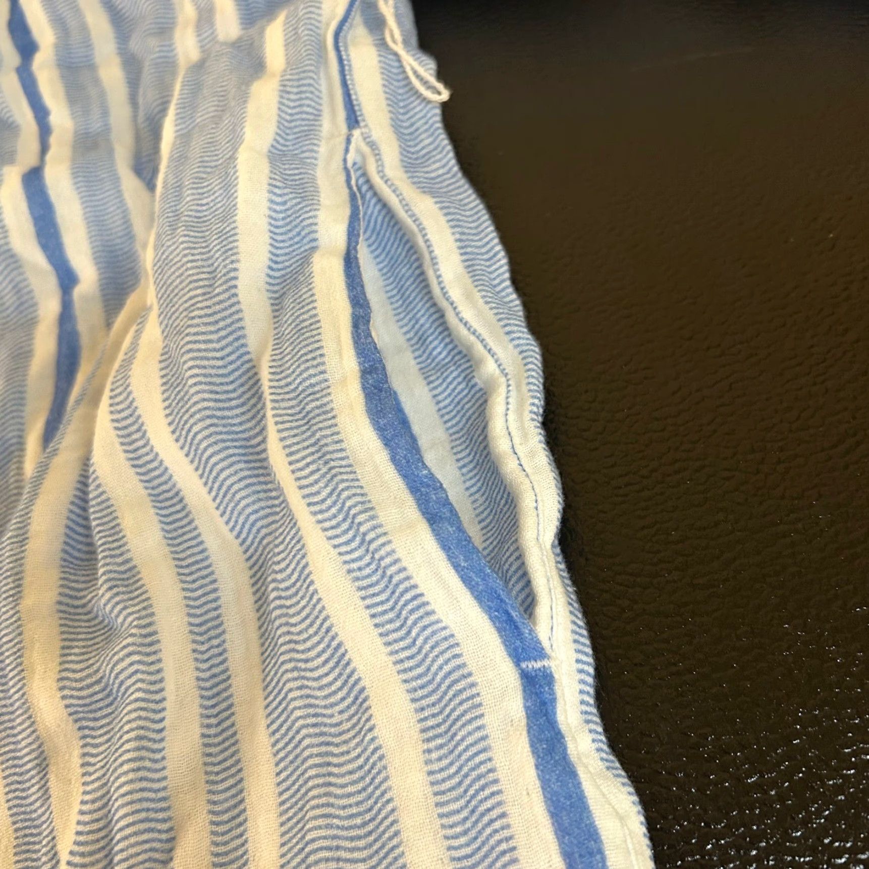Tommy Bahama TOMMY BAHA MA Island Gauze Villa Solstice Off-the-Shoulder Dress Blue Women Large Size L / US 10 / IT 46 - 5 Thumbnail