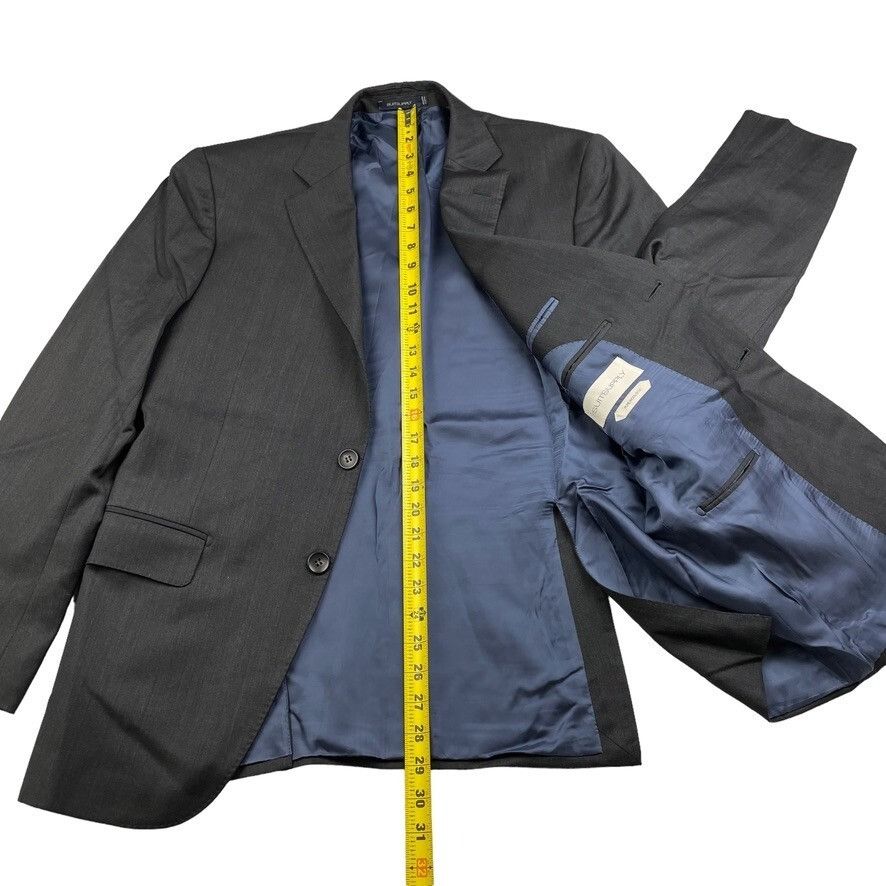 Suitsupply SuitSupply Men’s Napoli Super 110's Wool 2-Button Blazer /Ja Size 40R - 13 Thumbnail