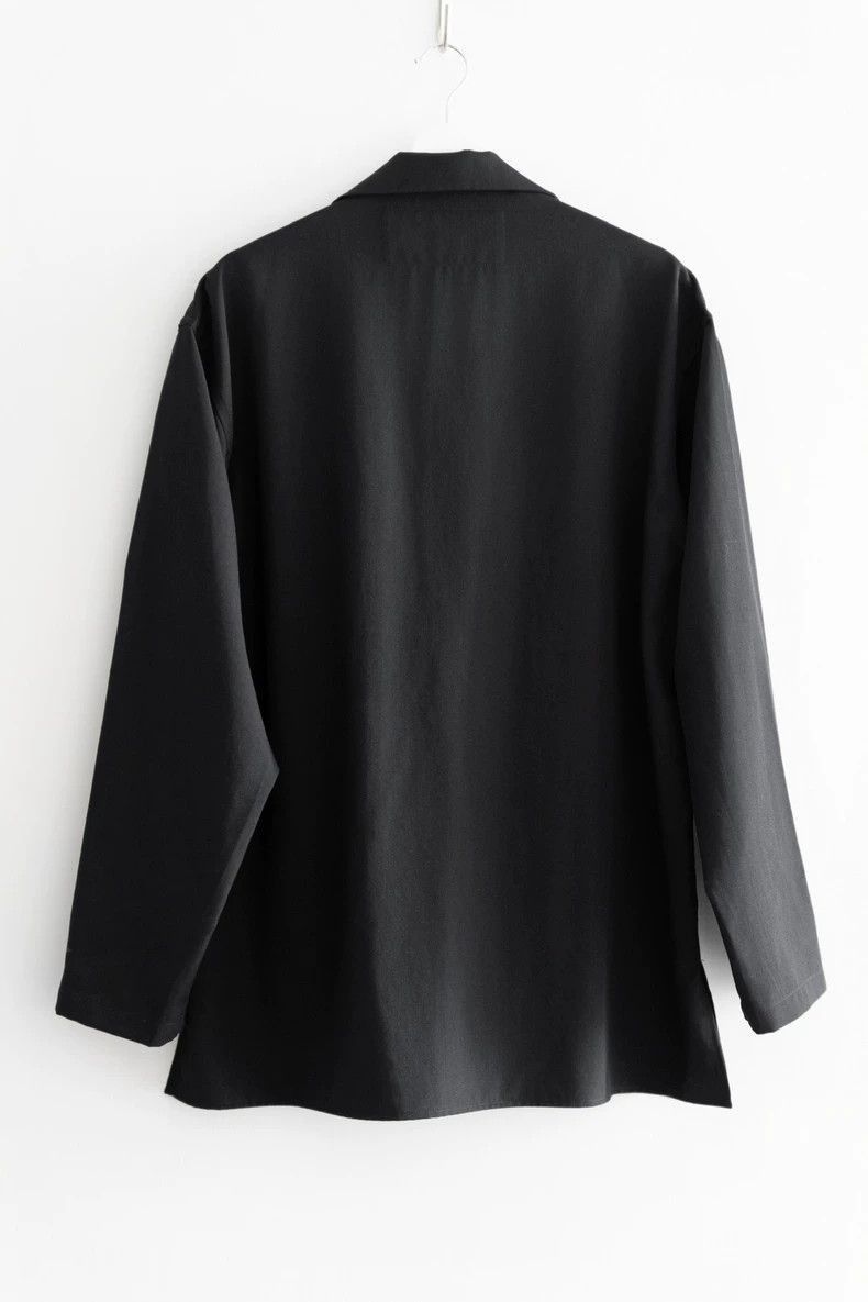 Yohji Yamamoto Yohji Yamamoto Yohji Yamamoto Black Western Style Shirt Size US S / EU 44-46 / 1 - 2 Thumbnail