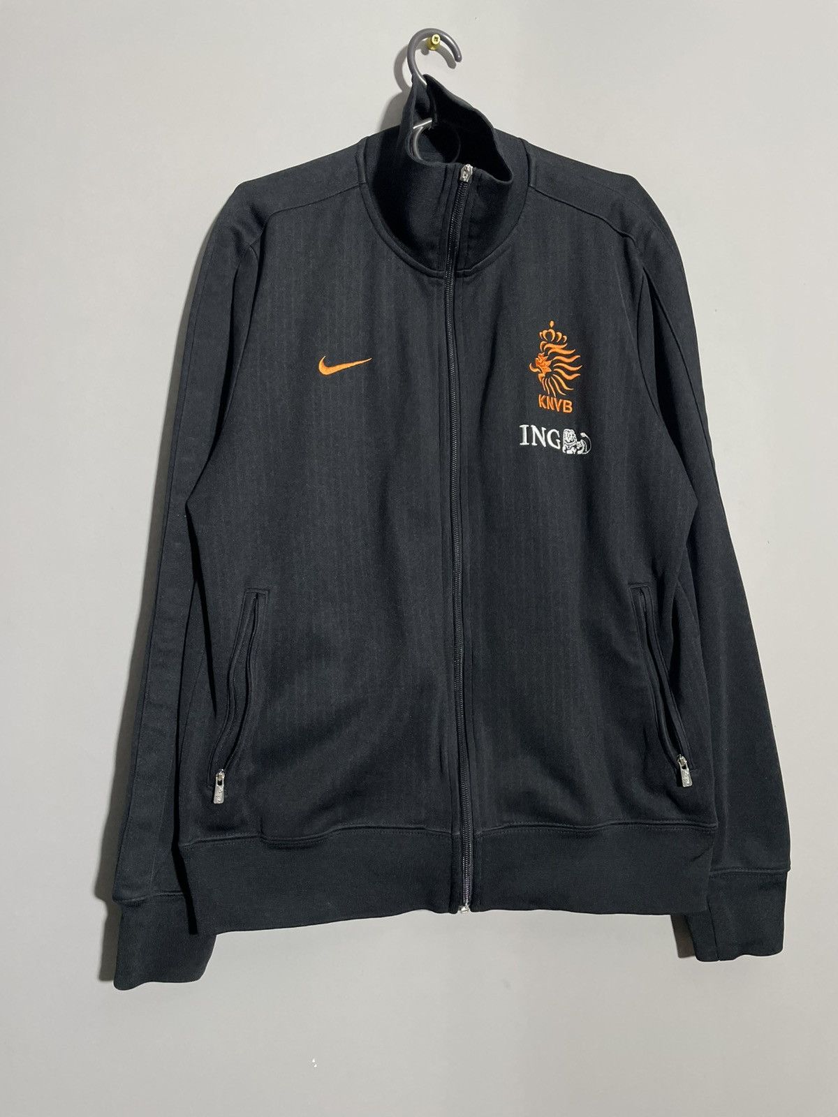 Nike Nike Netherlands Black Men’s Truck Jacket size L Size US L / EU 52-54 / 3 - 1 Thumbnail