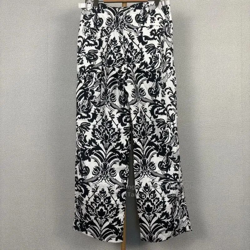Dior Dior Colorblock Cotton Casual Trousers for Women . Size 22" - 2 Thumbnail