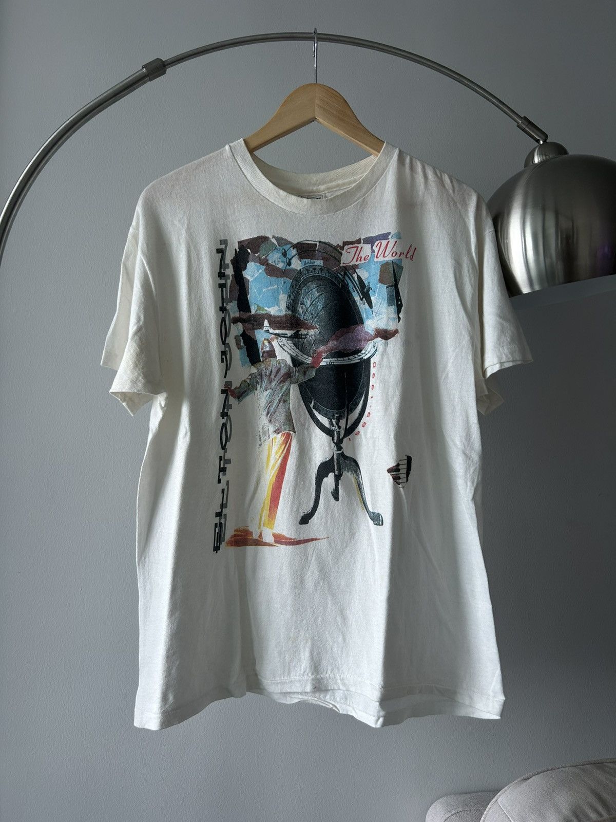Vintage Elton John Vintage T Shirt 90’ Size US XL / EU 56 / 4 - 1 Thumbnail