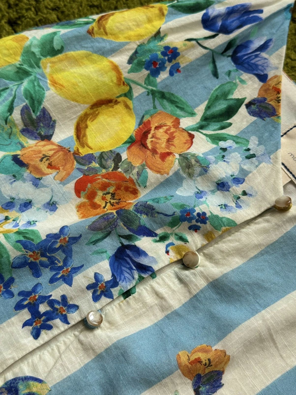 Sezane Sezane x Momoni floral pattern mini dress Size XS / US 0-2 / IT 36-38 - 3 Thumbnail