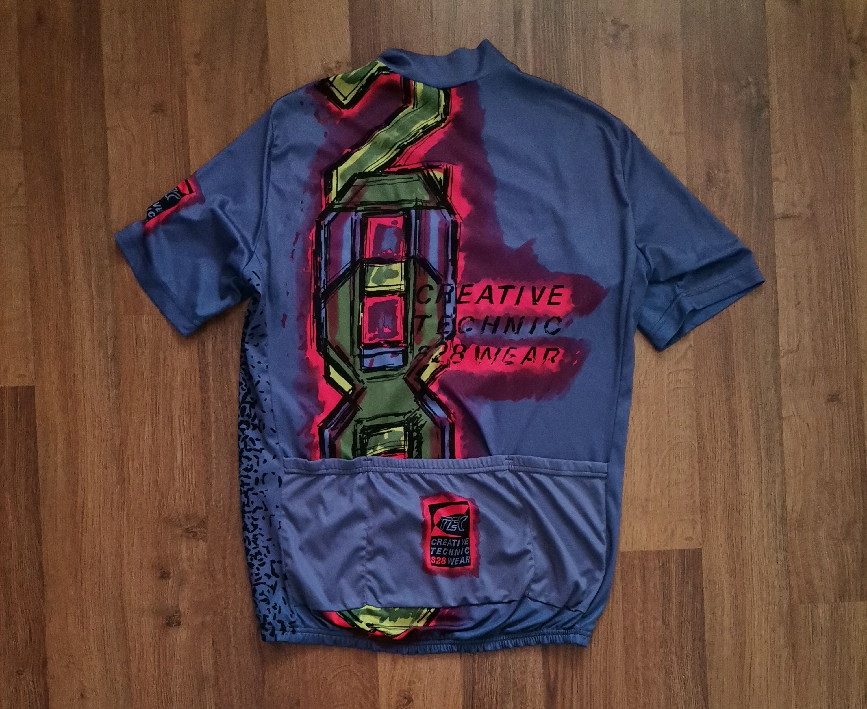 Vintage Vintage TEC Cycling Jersey Size US XL / EU 56 / 4 - 5 Thumbnail